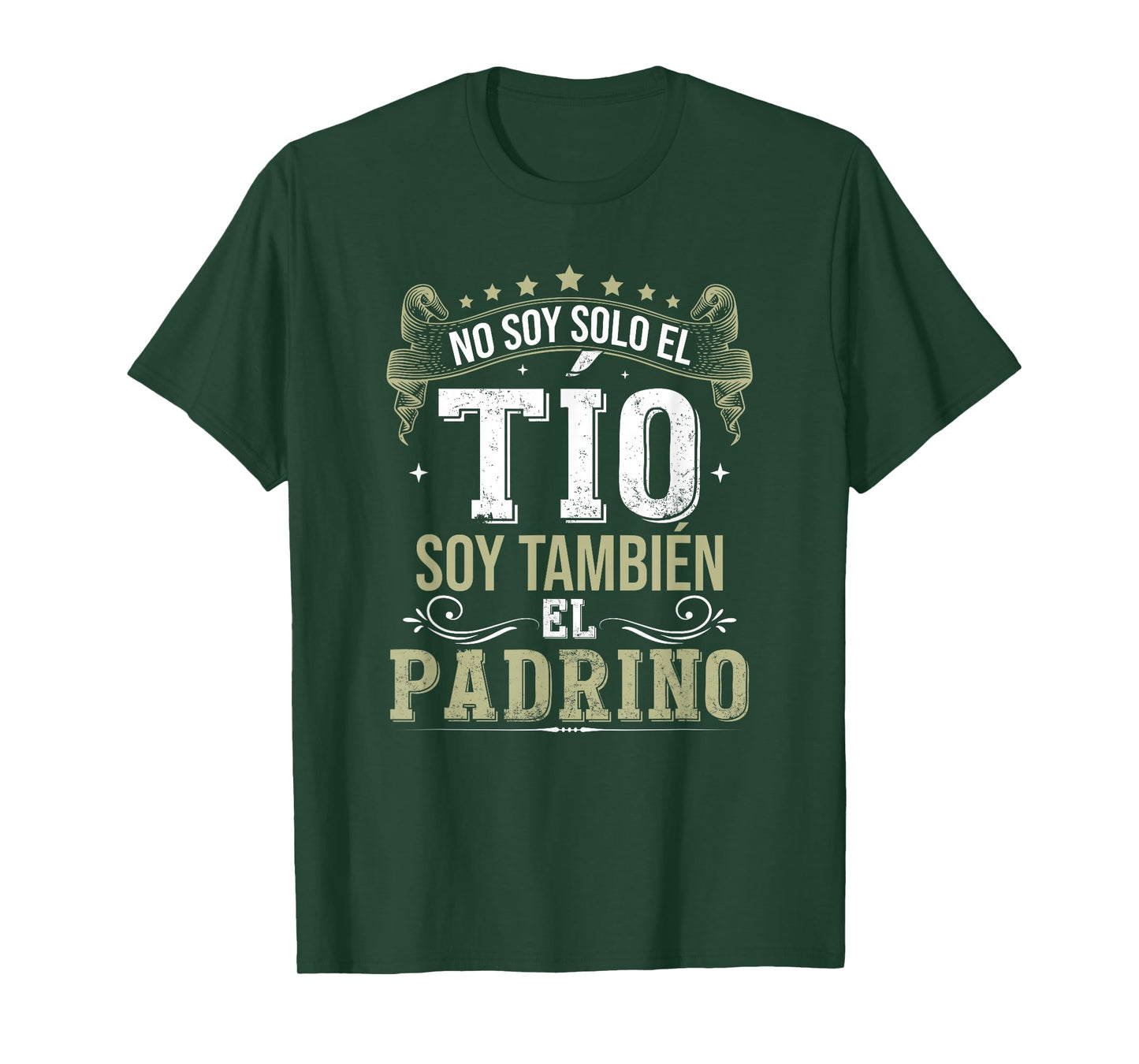 Padrino Regalo No Soy Solo El Tío Soy También El Padrino T-Shirt