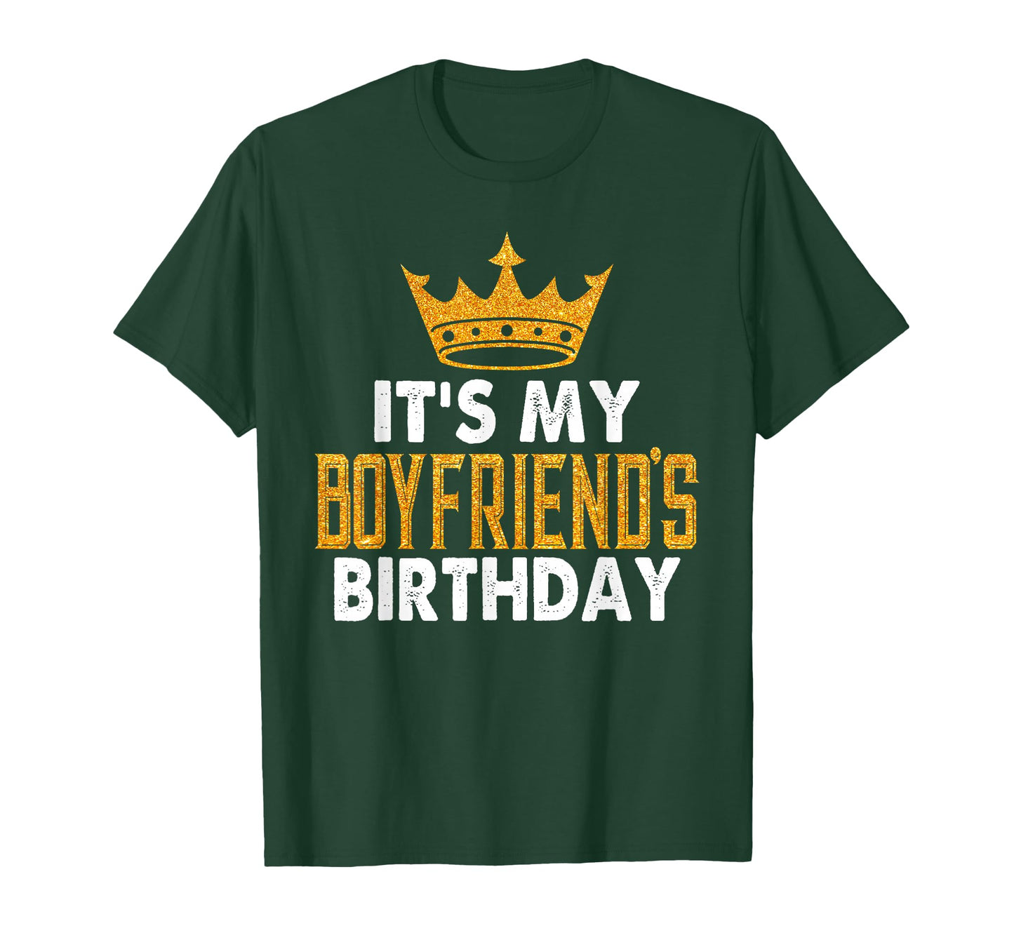 It's My Boyfriend's Birthday Party Couple T-Shirt