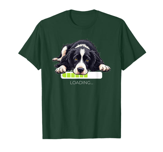 English Springer Spaniel Dog Loading T-Shirt
