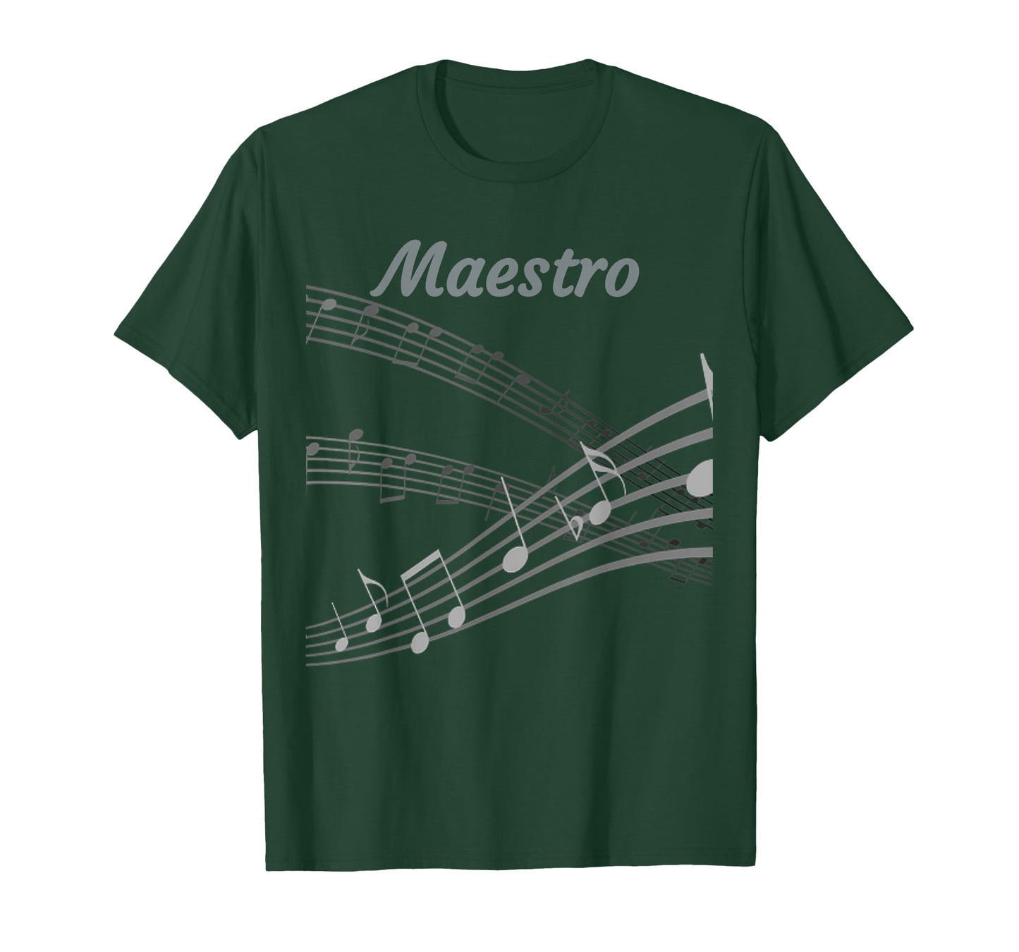 Maestro Music Staff Tshirt Band Orchestra Leader