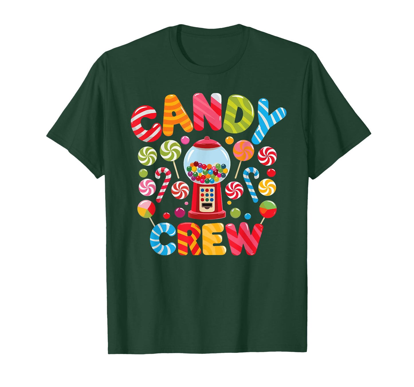 Candy Crew Candy Costume Women Candy Land Kids Sweetie T-Shirt