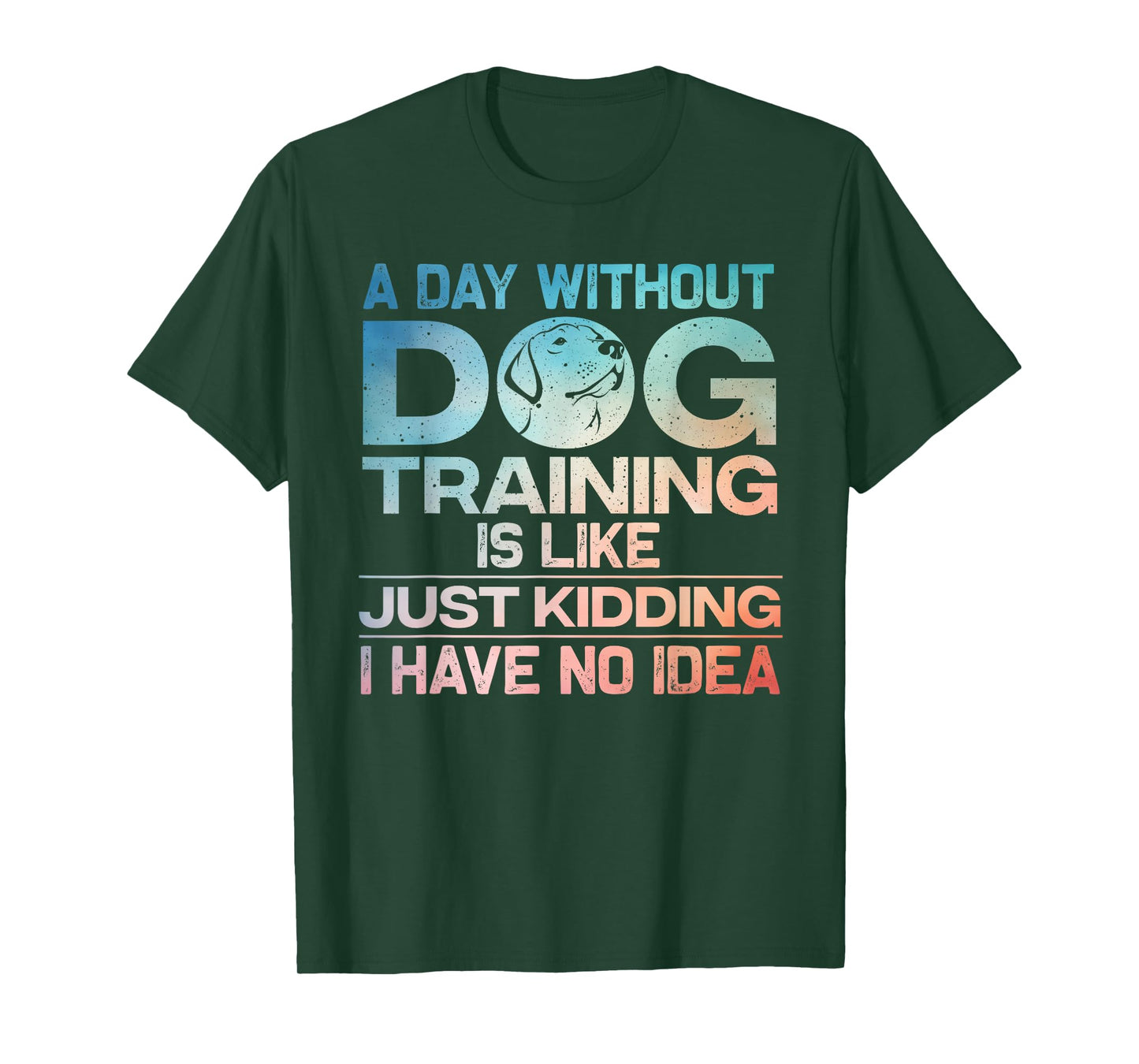 Funny Dog Trainer Art For Men Women Agility Dog Training T-Shirt