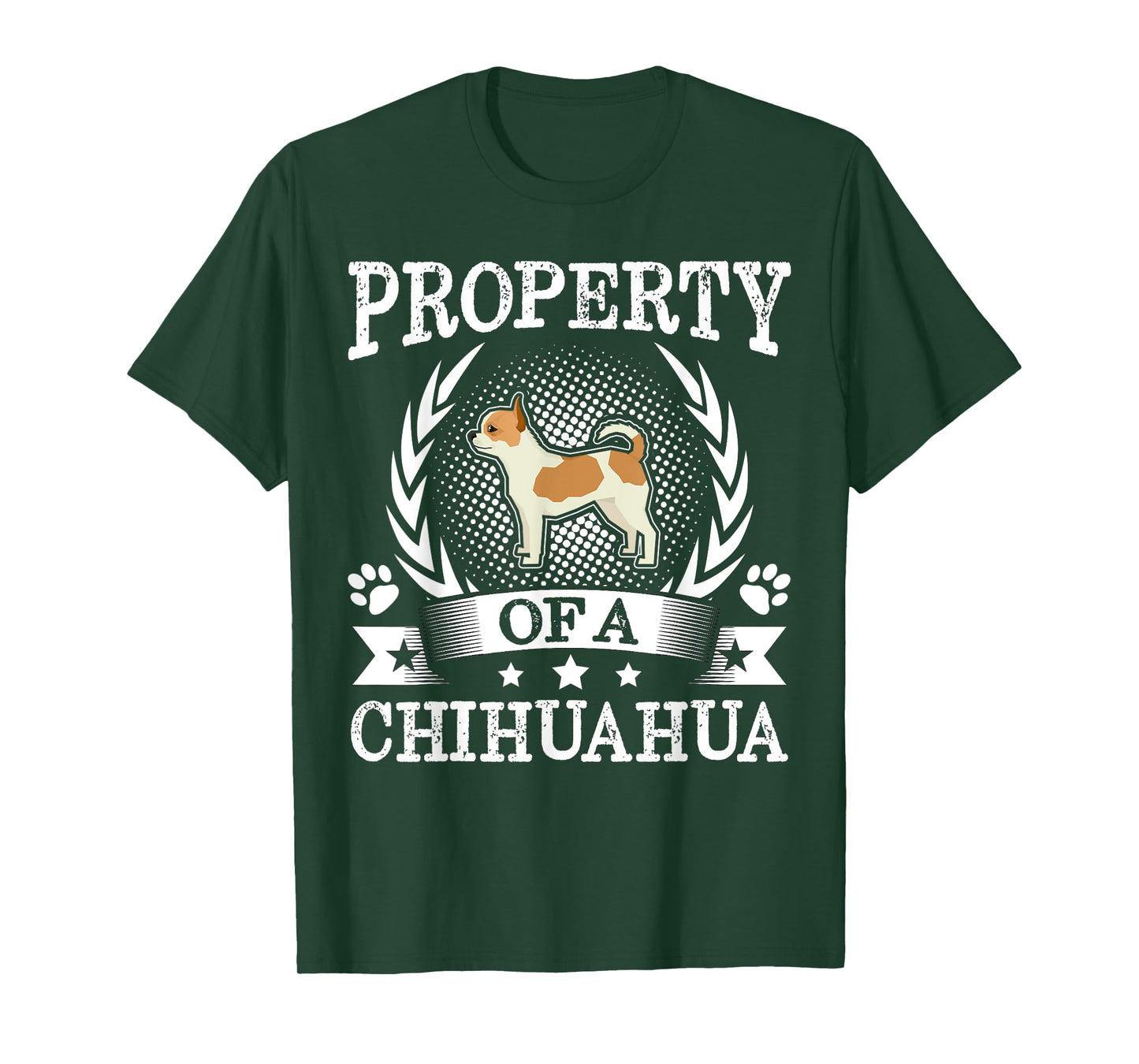 Property Of A Chihuahua Shirt Cute Dog Lover Gift T-Shirt