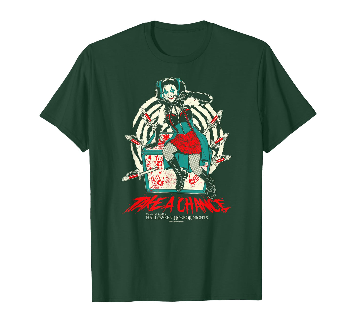 Halloween Horror Nights HHN Take A Chance T-Shirt