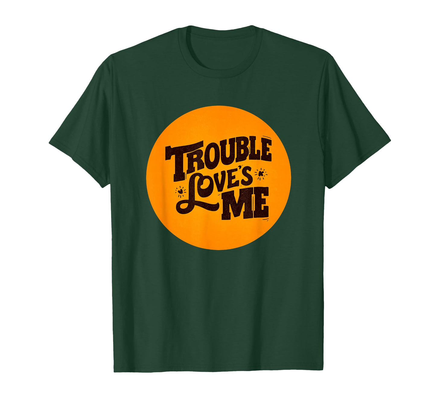 Cool Trouble Me Stamp Look for Boys and Girls T-Shirt