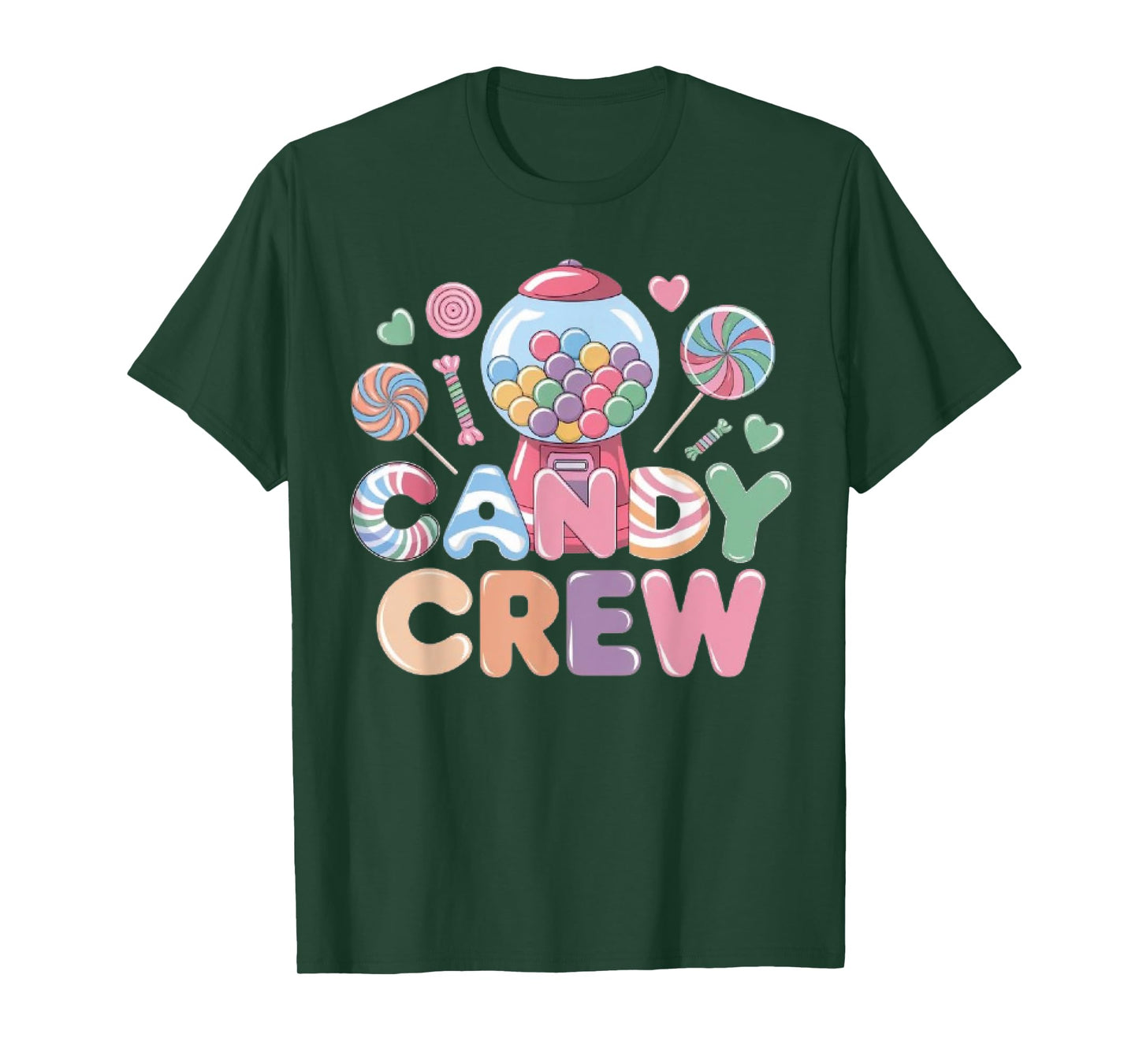 Candy Land Candy Crew Decorations Sweetie Candy Squad T-Shirt