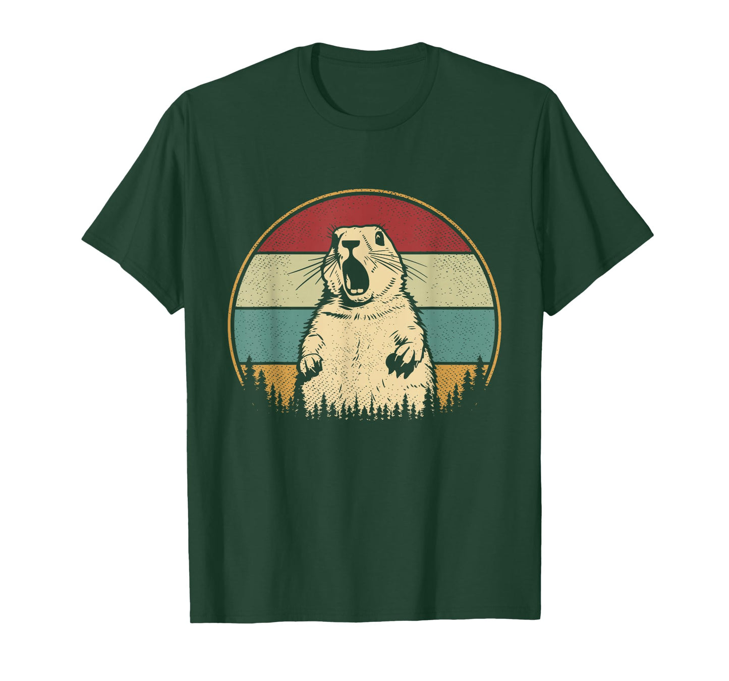Prairie Dog Vintage Funny Rodent Prairie Dog T-Shirt