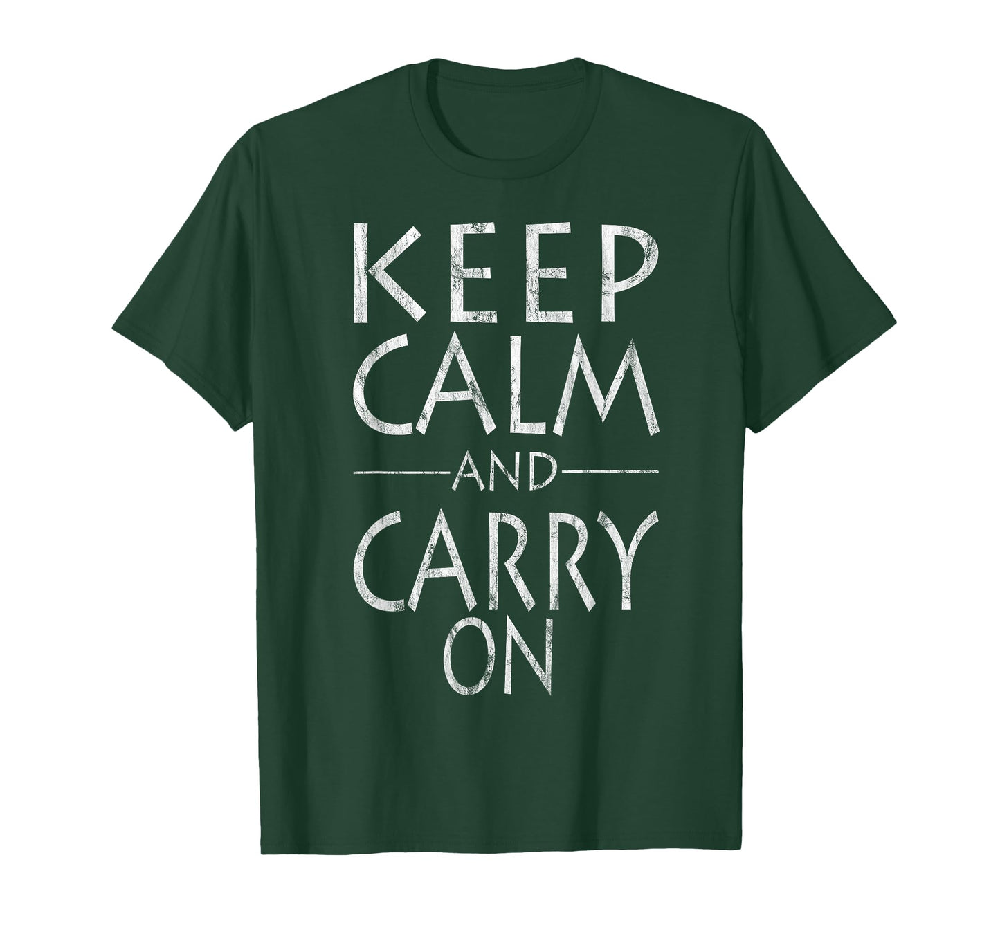Vintage Keep Calm and Carry On T-Shirt T-Shirt
