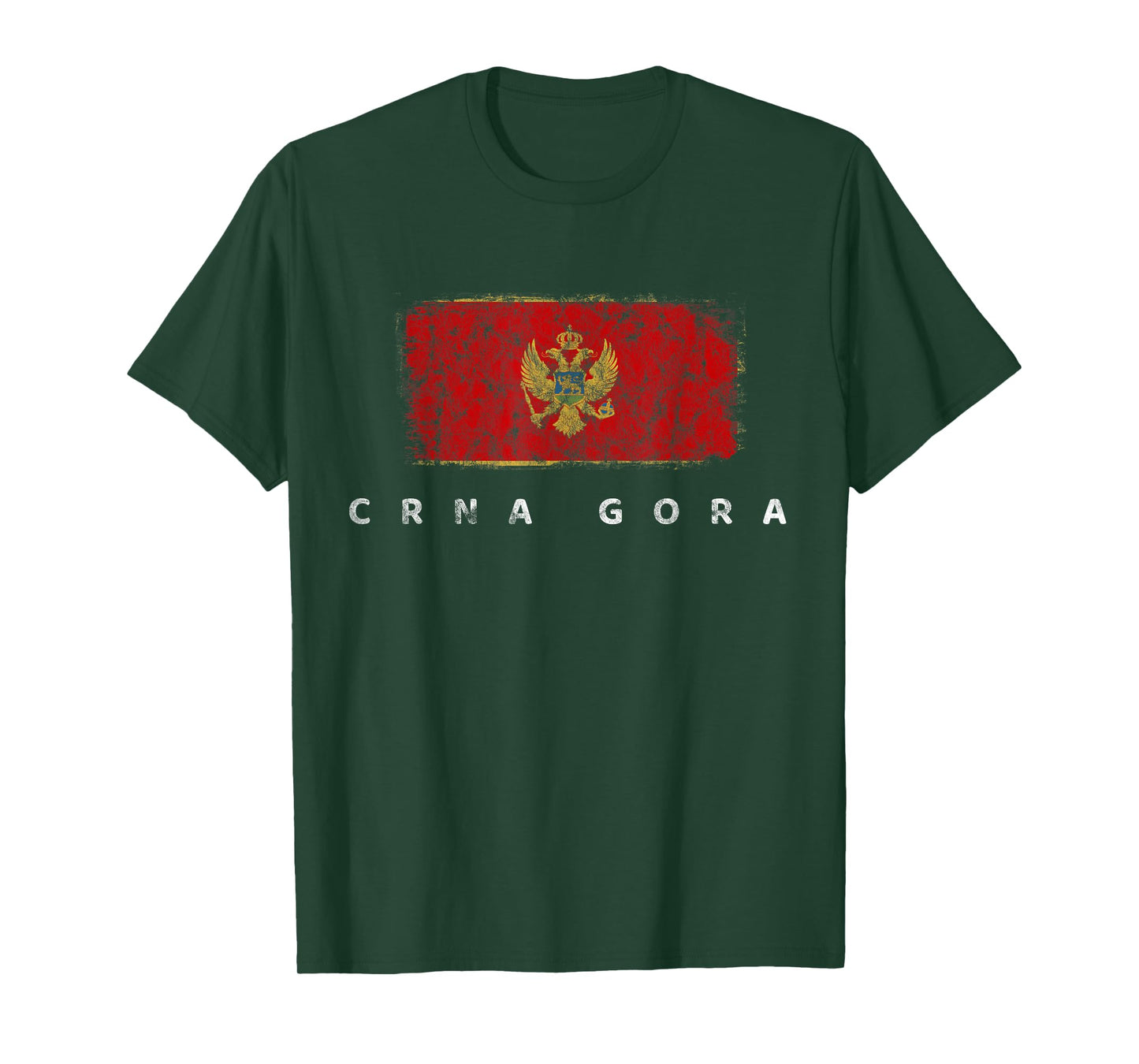 Crna Gora Montenegro Flag Montenegrin Pride Balkans Europe T-Shirt