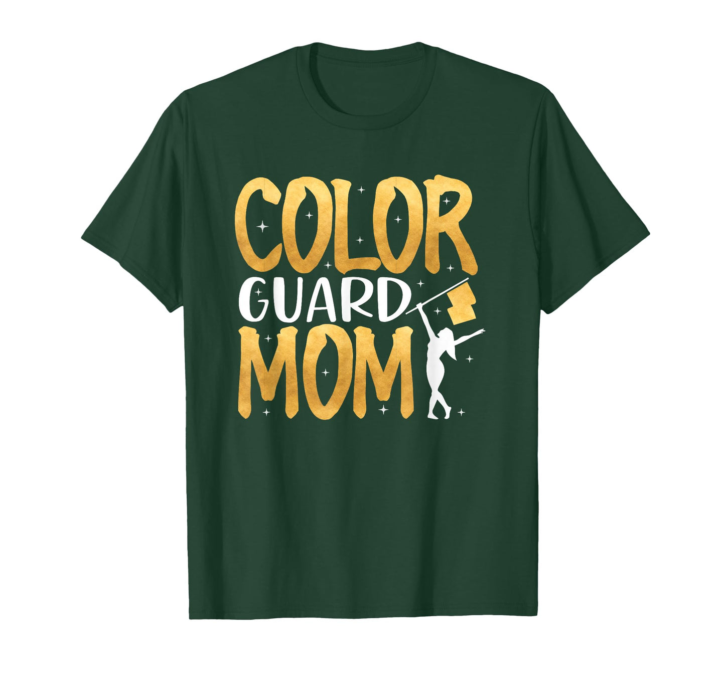 Color Guard Mom Shirt Marching Band School Mommy Mother T-Shirt