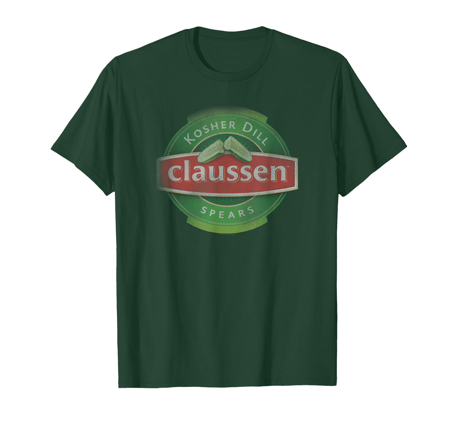 Claussen Kosher Dill Spears Logo T-Shirt