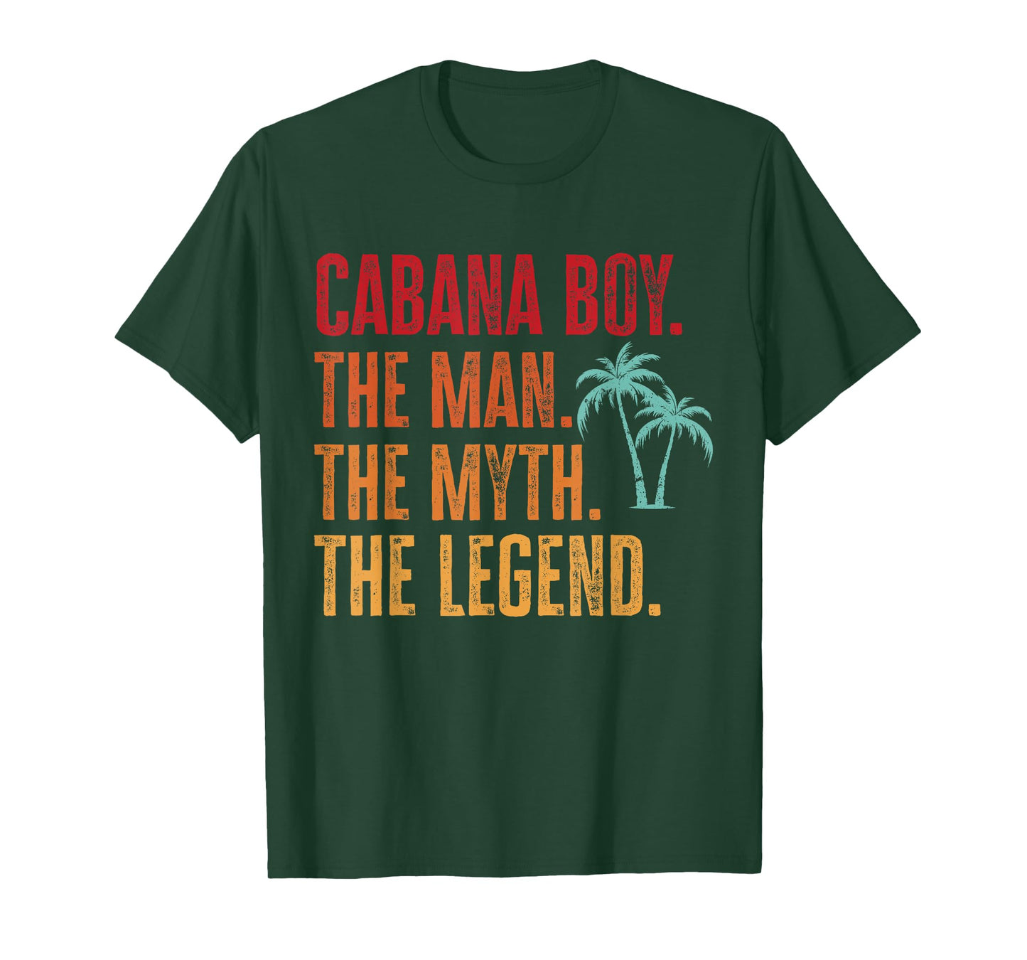 Cabana Boy Beach Bartender Cabana Boy T-Shirt