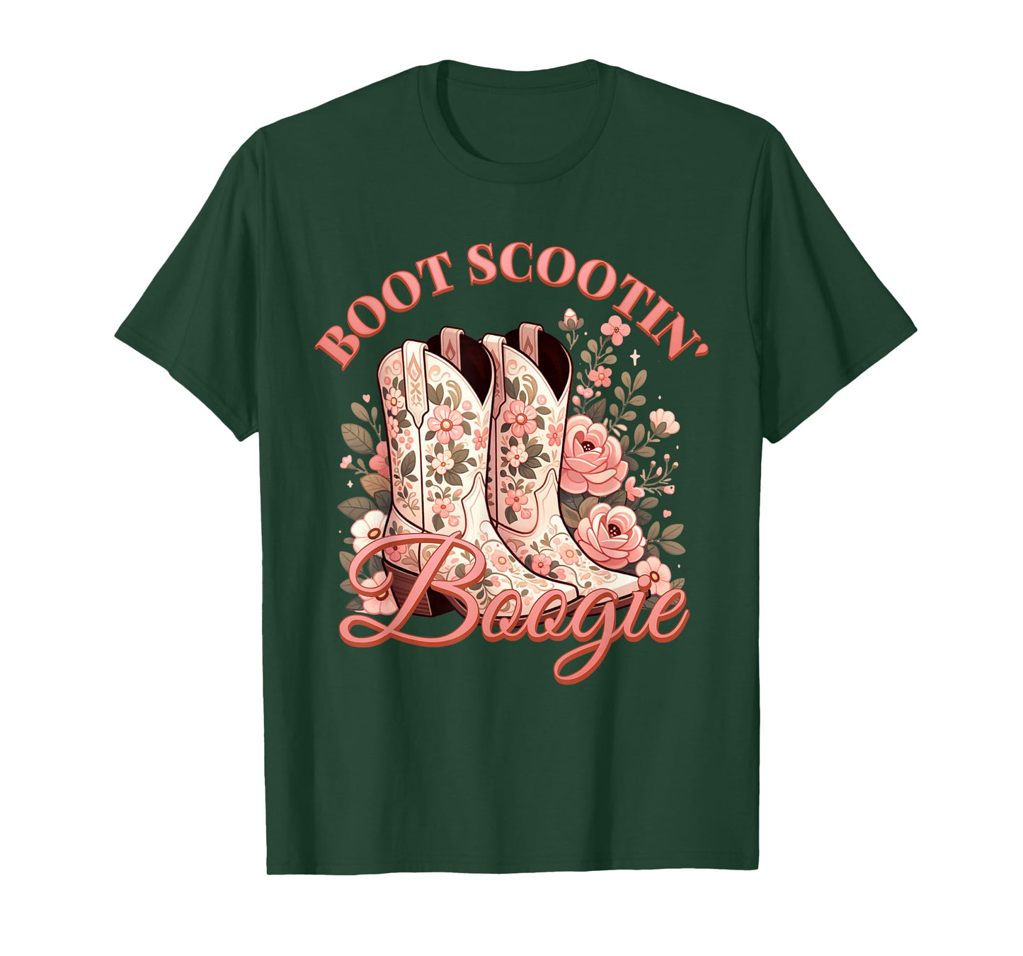 Boot Scootin’ Boogie Retro Vintage Western Cowboys Music T-Shirt
