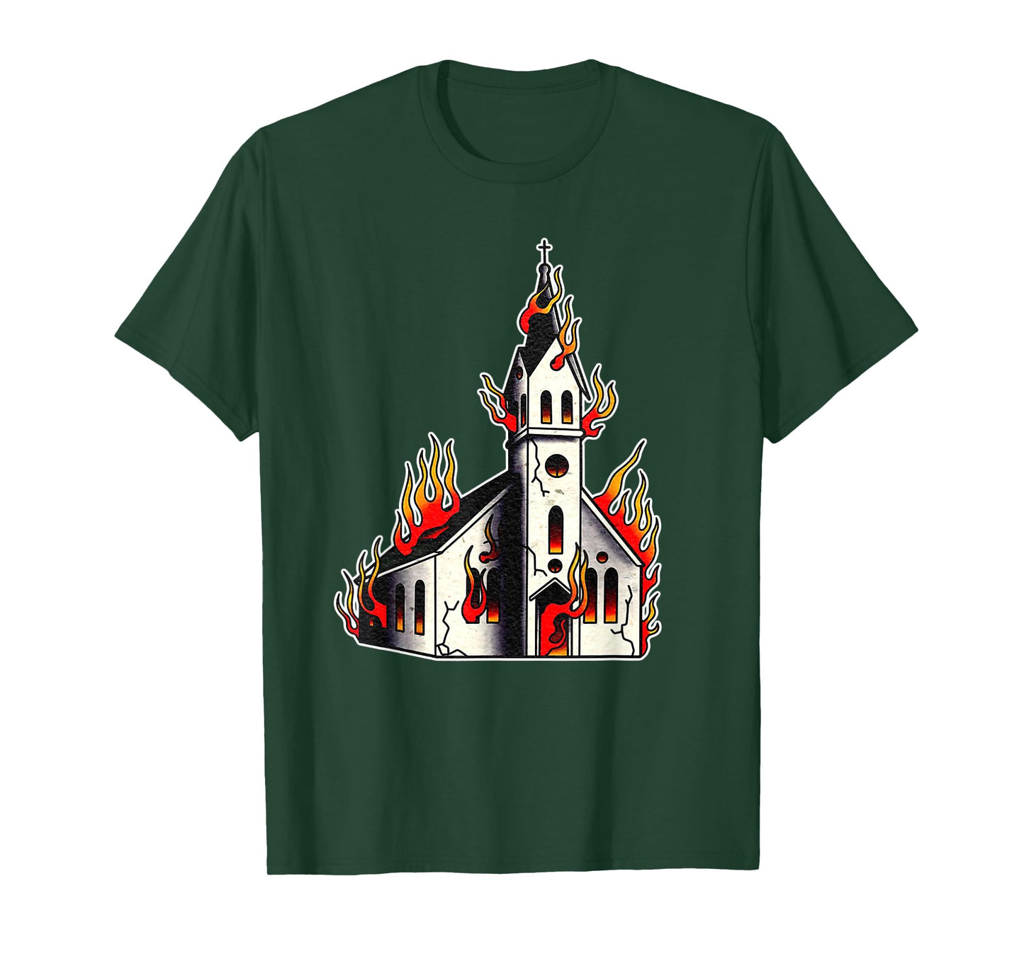 Burning Church T-Shirt