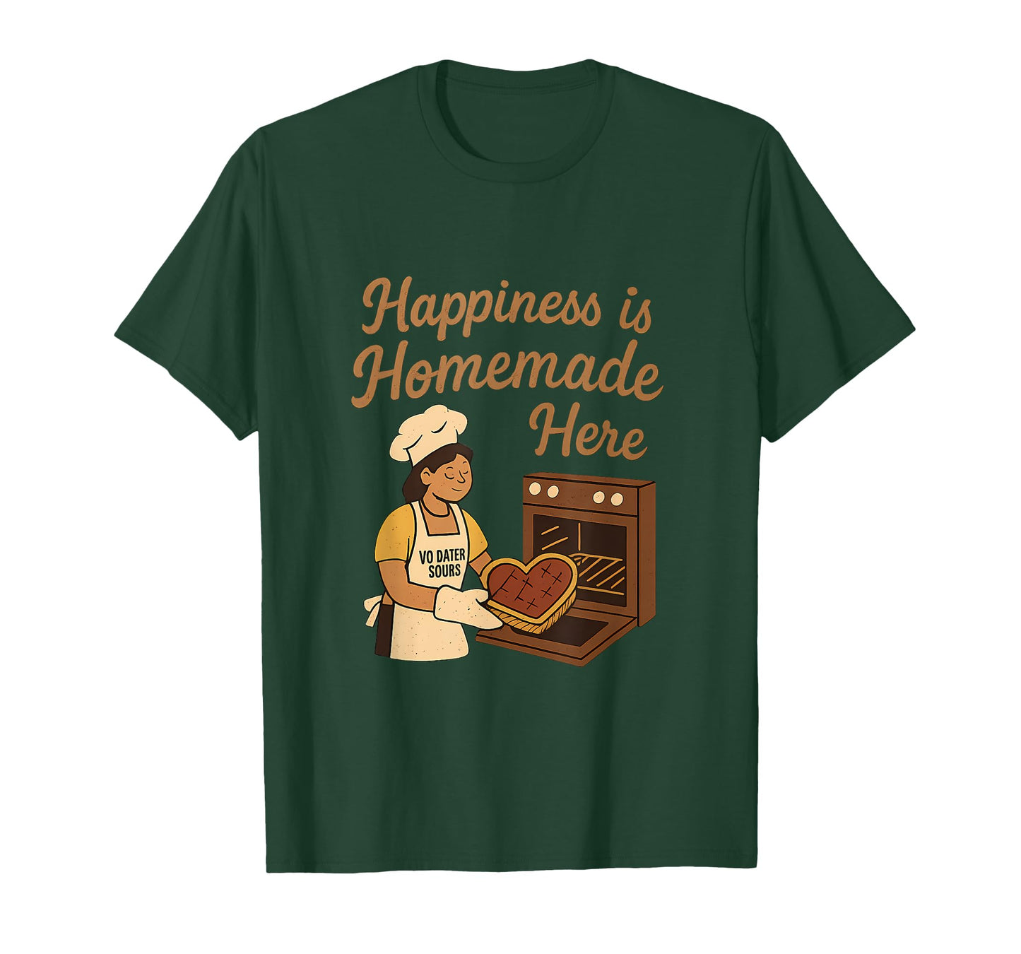 Volunteer Squad Homemade Happiness Pie Graphic T-Shirt