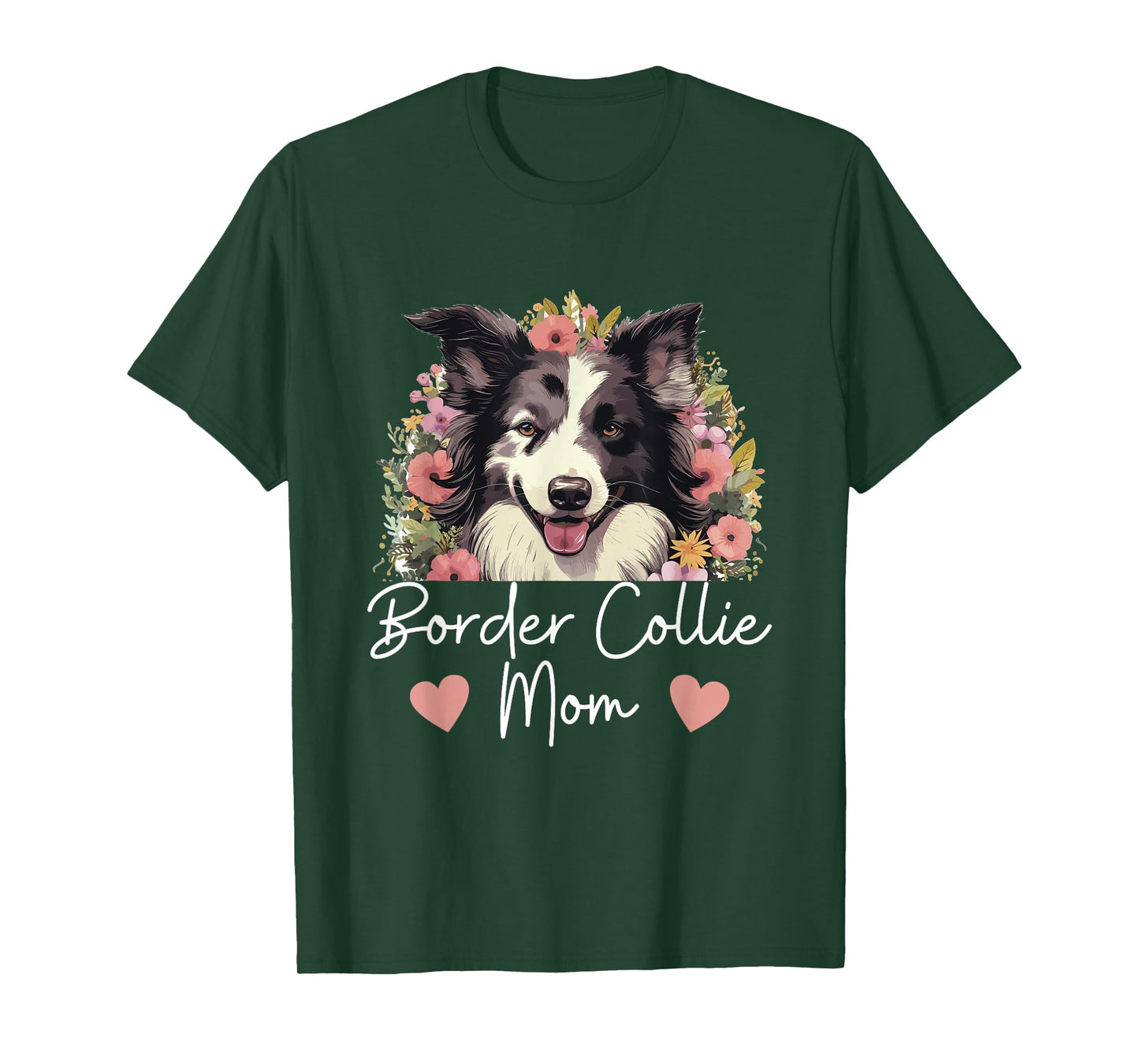 Border Collie Dog - Border Collie Mom T-Shirt