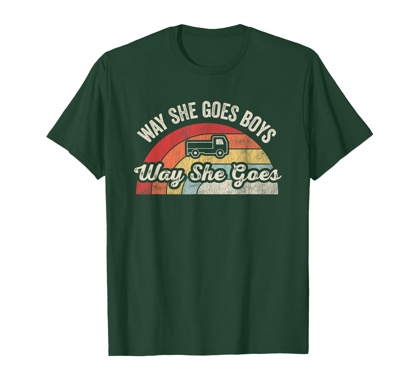 Way She Goes Boys Way She Goes Vintage T-Shirt