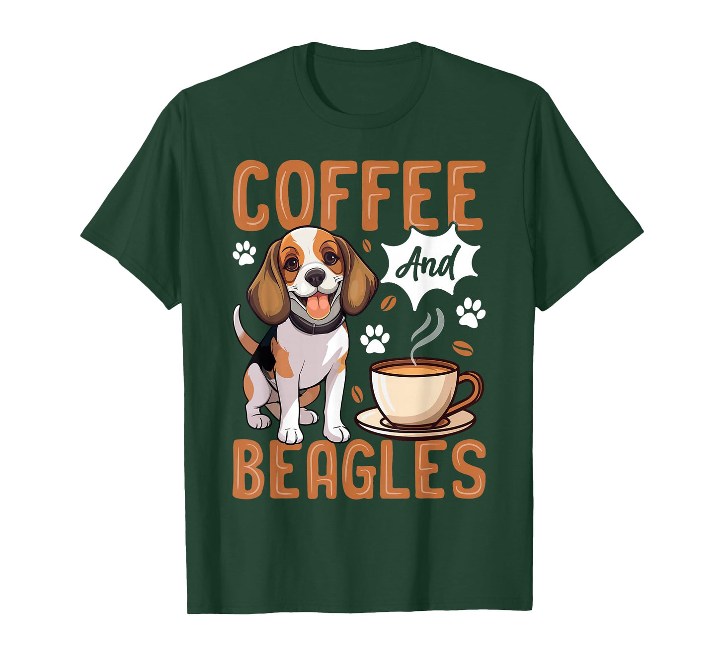 Coffee And Beagles T-Shirt