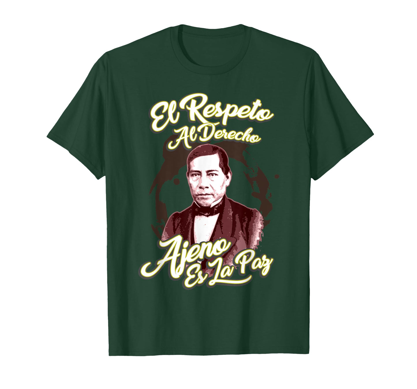 Benito Juarez Mexican Hero Made History In Mexico T-Shirt T-Shirt