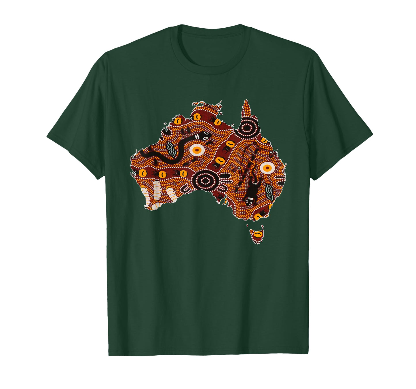 Aboriginal Flag Australia Souvenir Proud Native Aussie Gifts T-Shirt