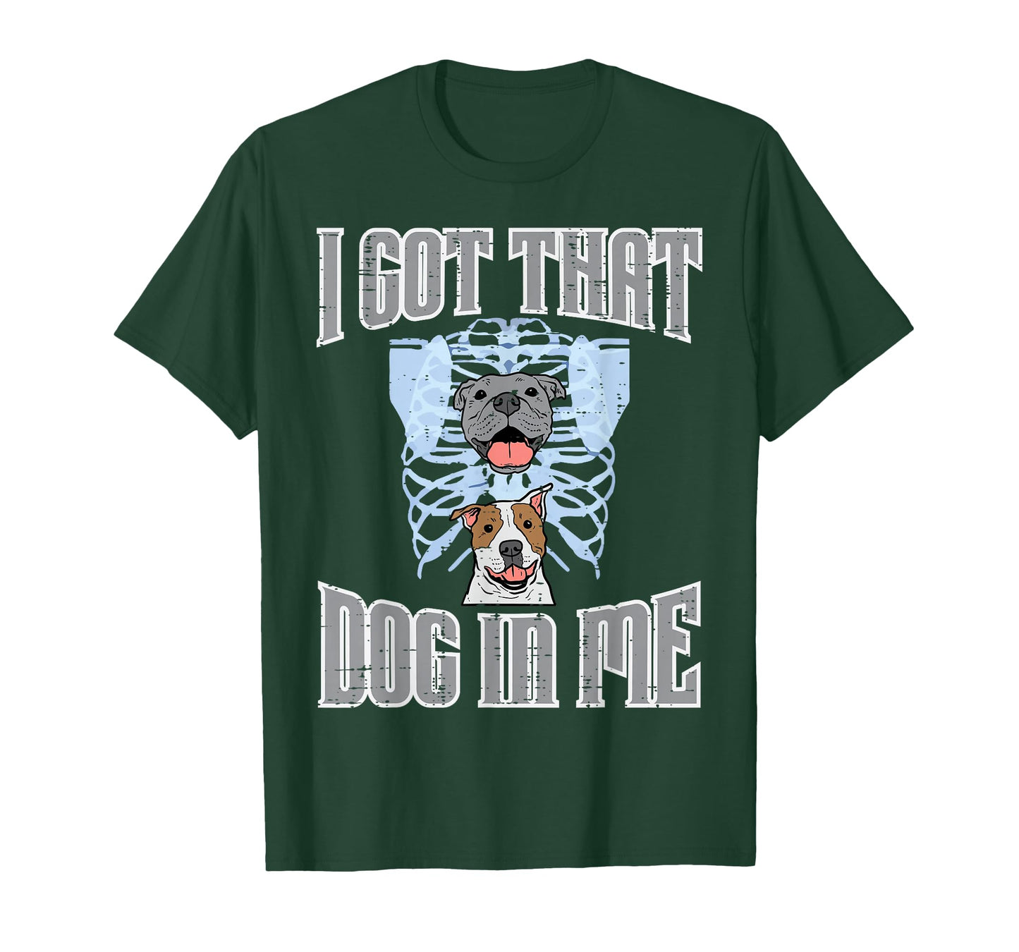 Gym Got That Dog In Me Xray Funny Workout Fitness Men Women T-Shirt