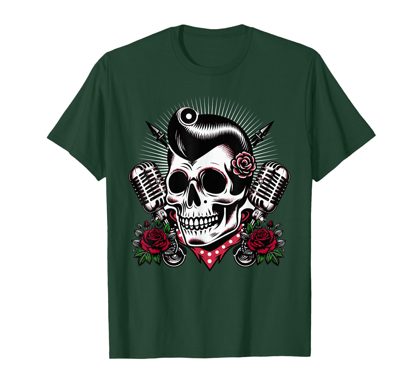 Rockabilly Greaser Rebel Gothic Psychobilly 50s Sock Hop T-Shirt