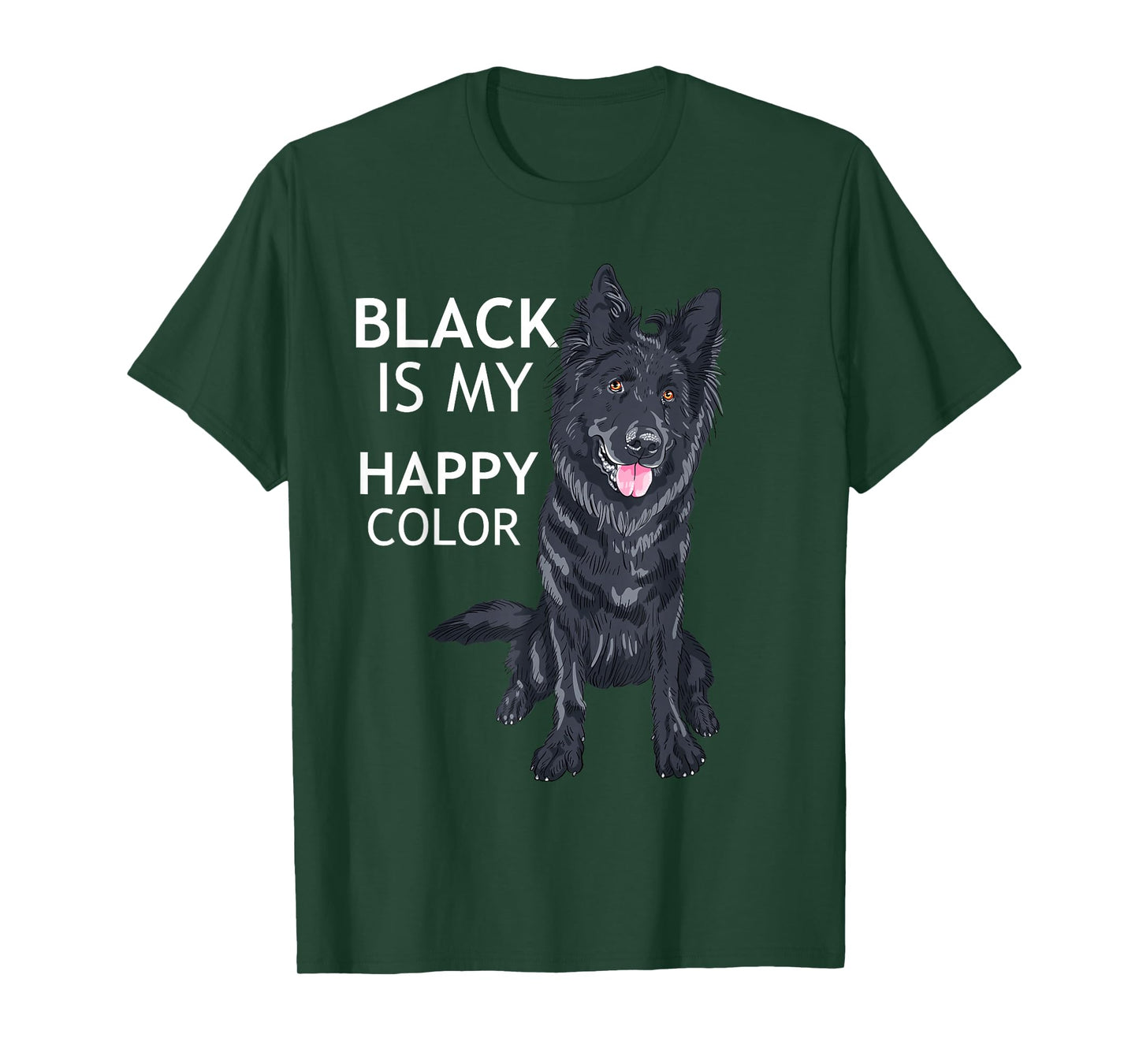Cute Black German Shepherd - Awesome Cute Dog T-Shirt