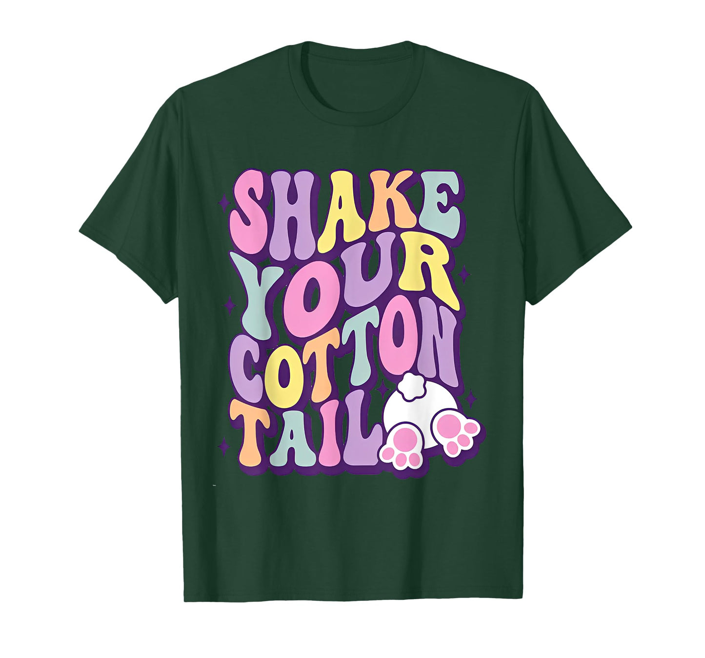 Shake Your Cotton Tail Funny Easter Bunny T-Shirt
