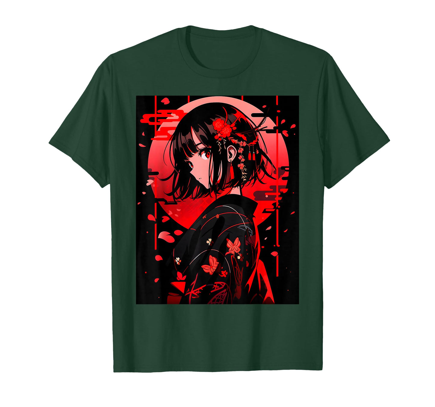 Techwear Harajuku Aesthetic Cyberpunk Anime Manga T-Shirt