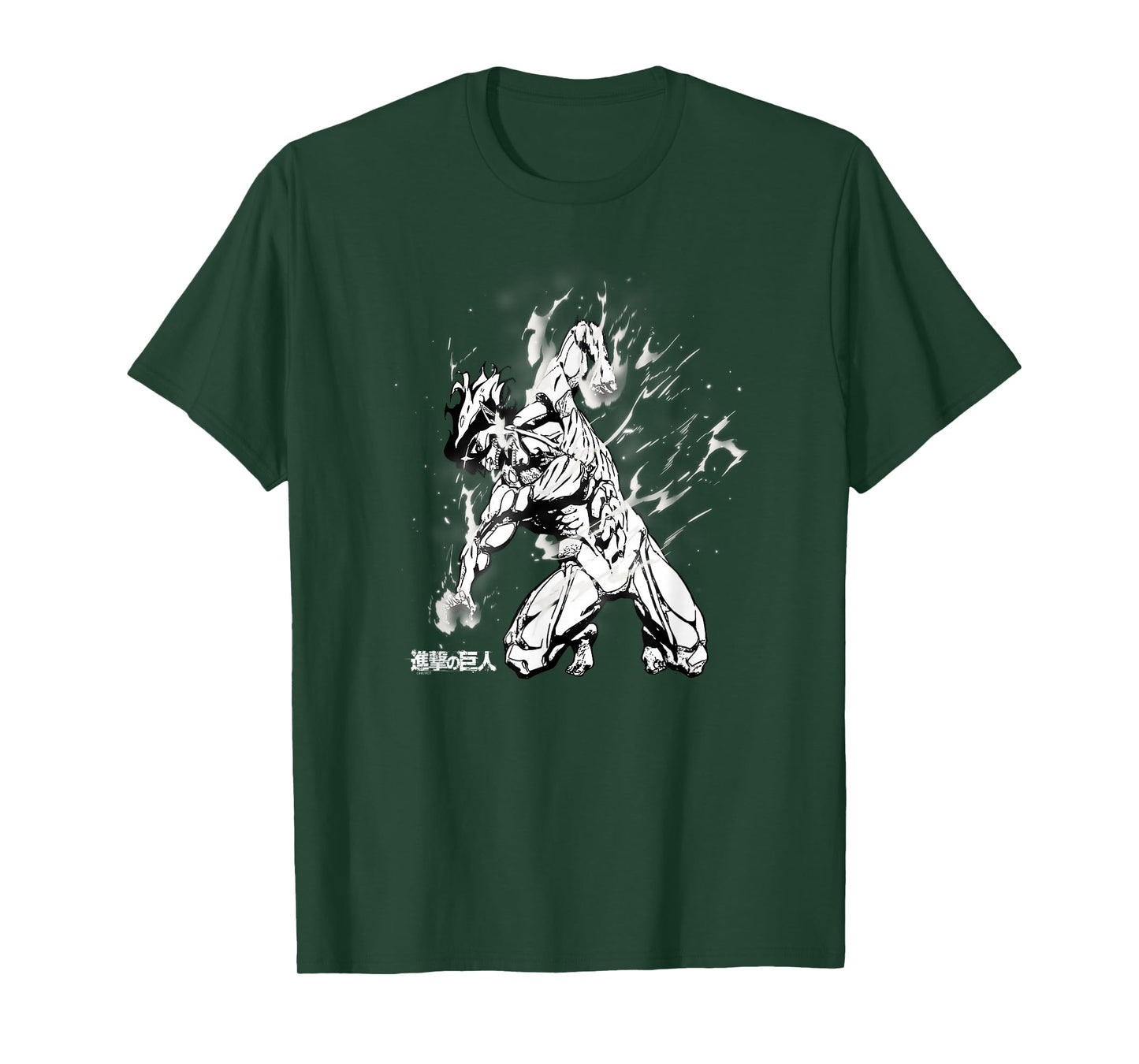 Attack on Titan Season 2 Titan Smoke AOT Anime T-Shirt