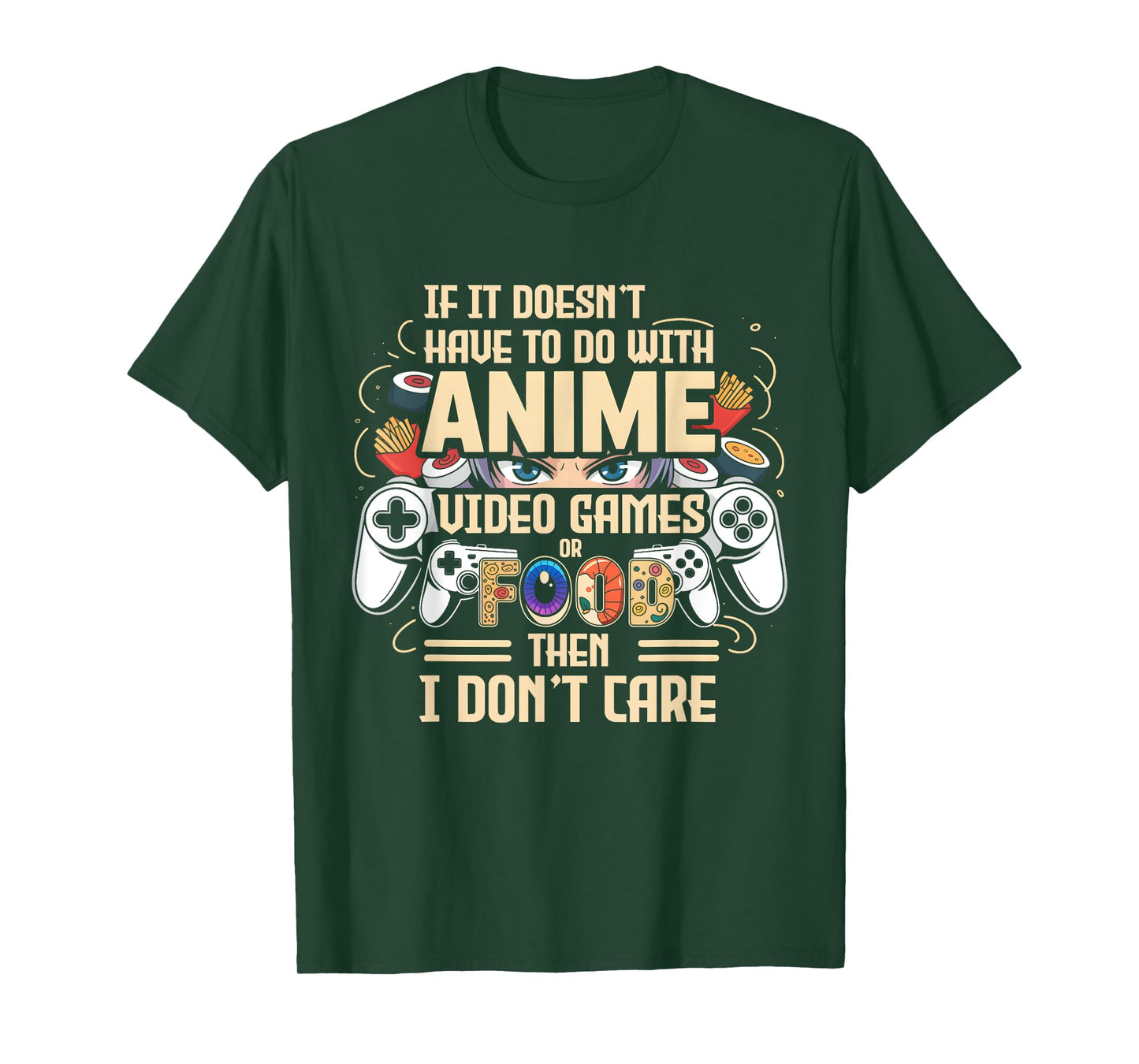 Japan If It’s Not Anime Video Games Or Food Gamer Game Lover T-Shirt