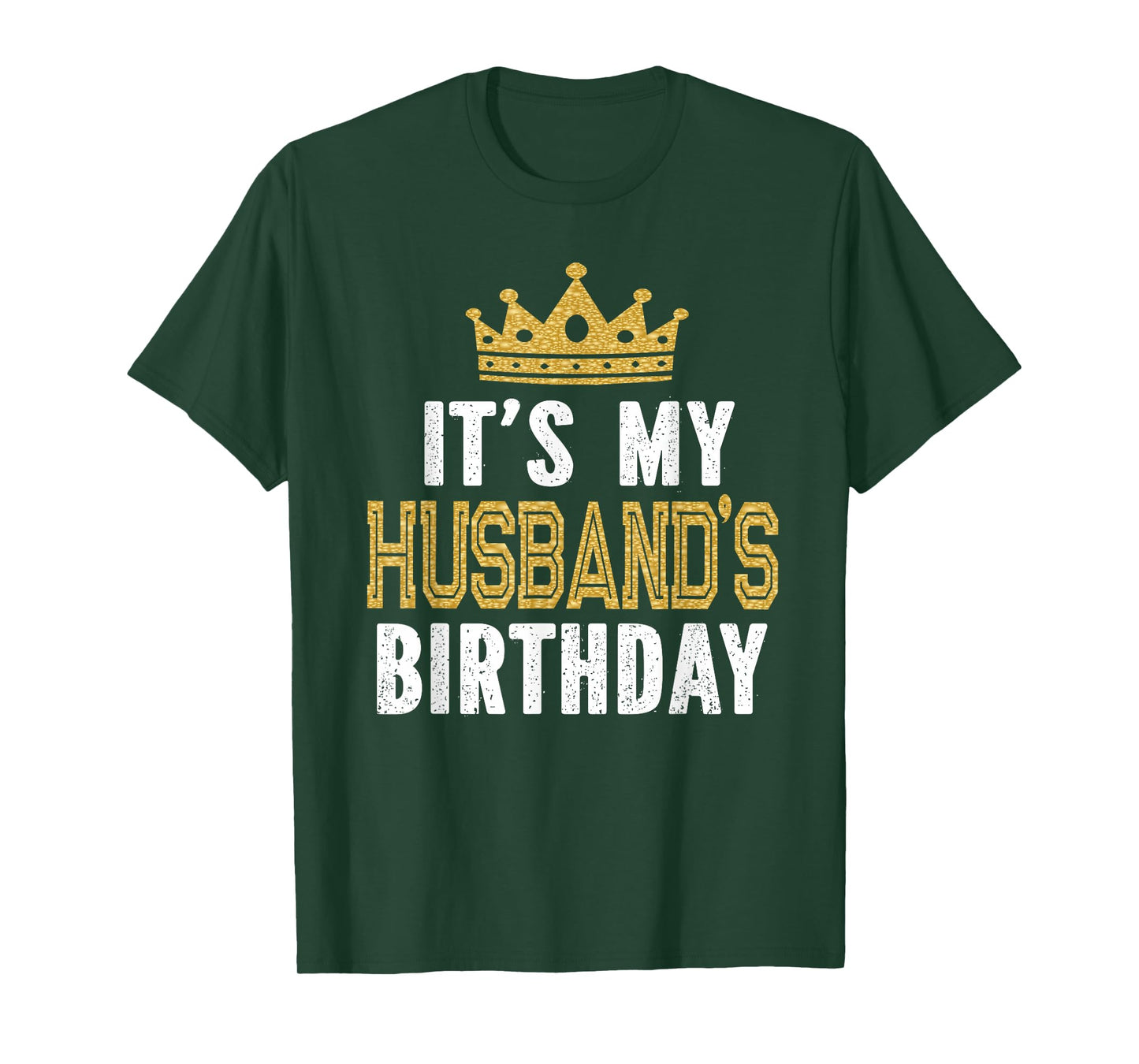 It's My Husband's Birthday Party Family Matching T-Shirt Small