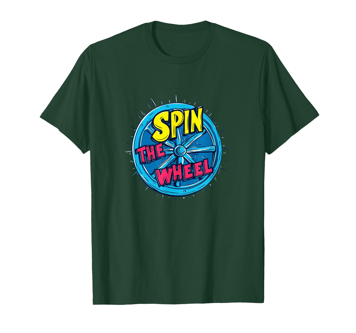 Spin the Wheel for Endless Fun Costume T-Shirt