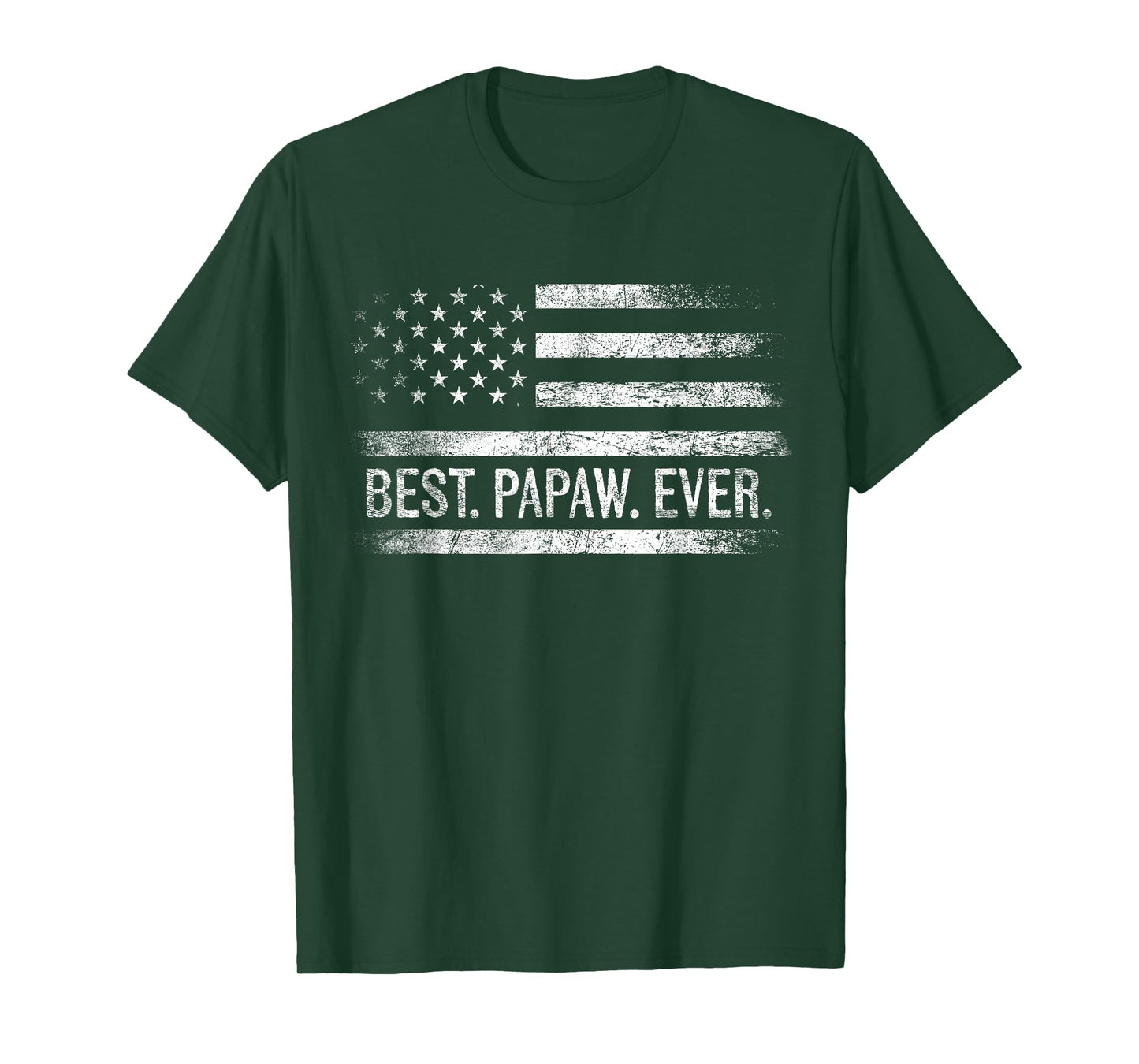 Best Papaw Ever American Flag Gifts Papaw Father's Day T-Shirt