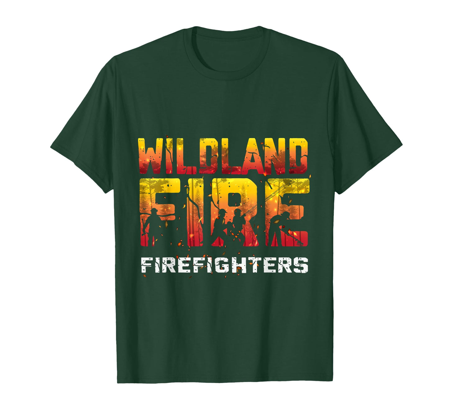 Wildland Firefighter Forest Service Hand Engine Crew Hotshot T-Shirt