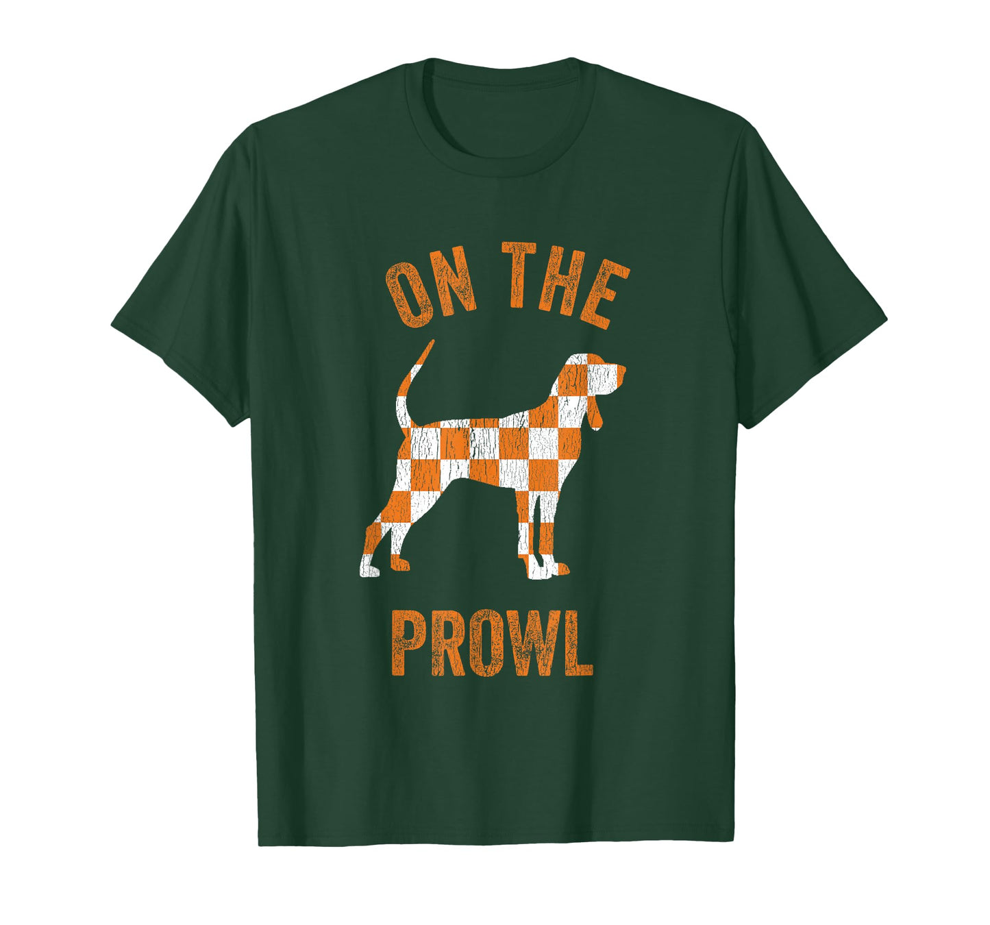 Hound On The Prowl Tennessee Dog TN Home State Volunteers T-Shirt
