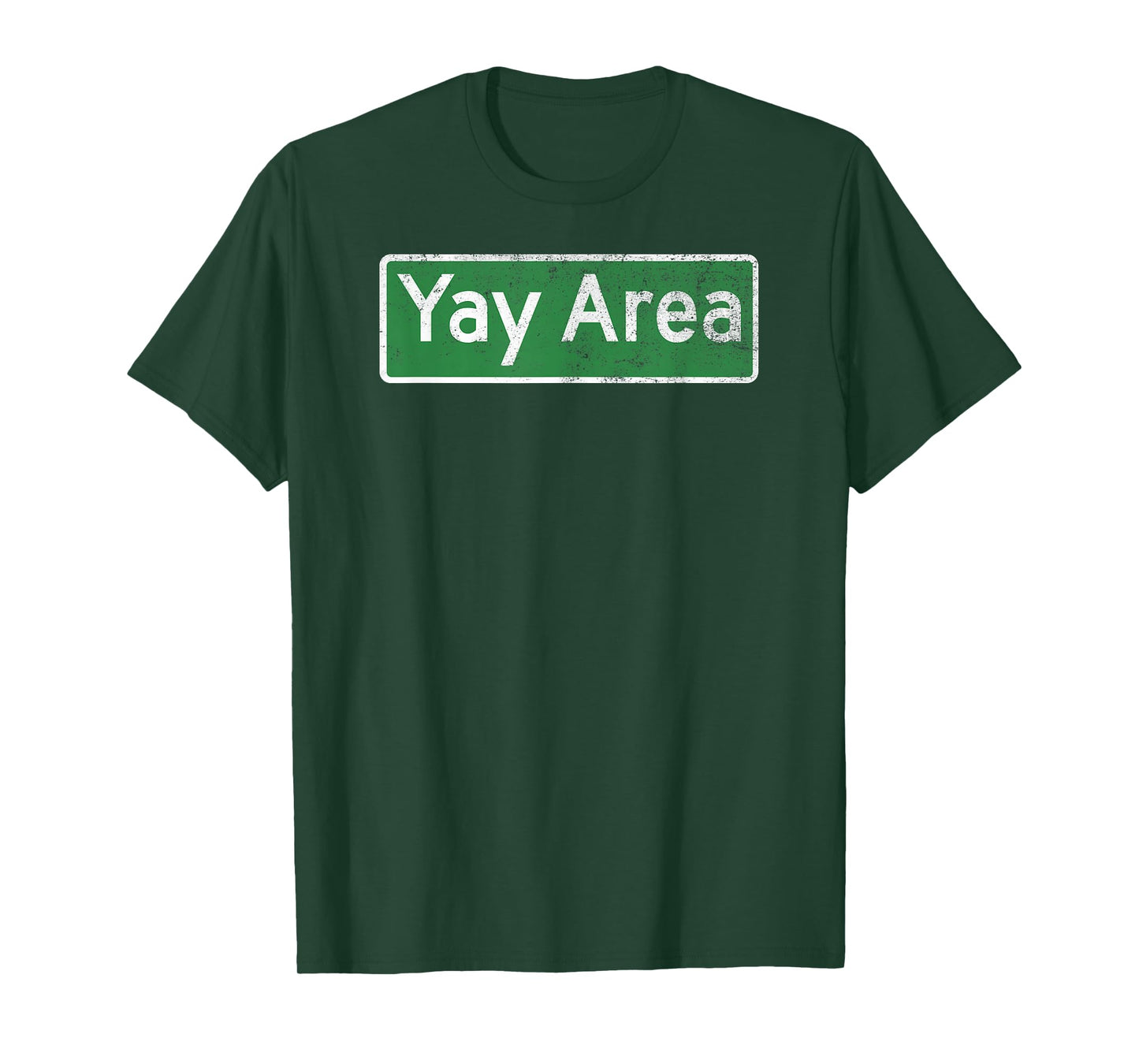 Bay Area T-Shirt "Yay Area" | California T-Shirt Nor Cal Tee T-Shirt