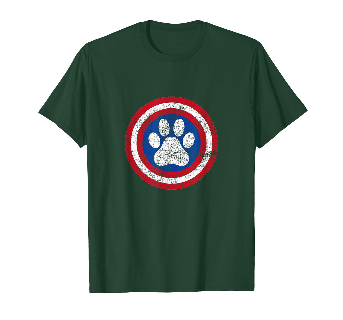 Captain Dog Super Hero Funny Pet Lover T-Shirt