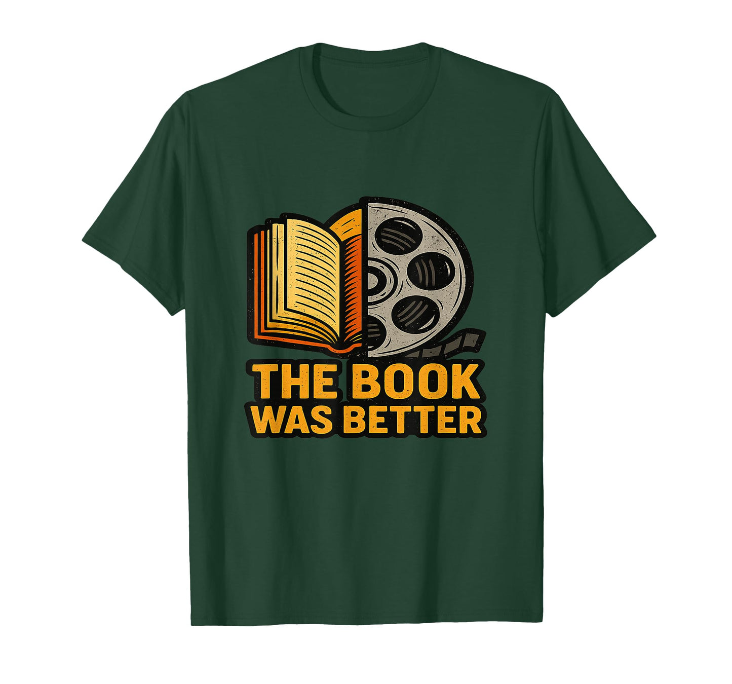 Book Love Scene The Book was Better Design Bookworm Vibes T-Shirt
