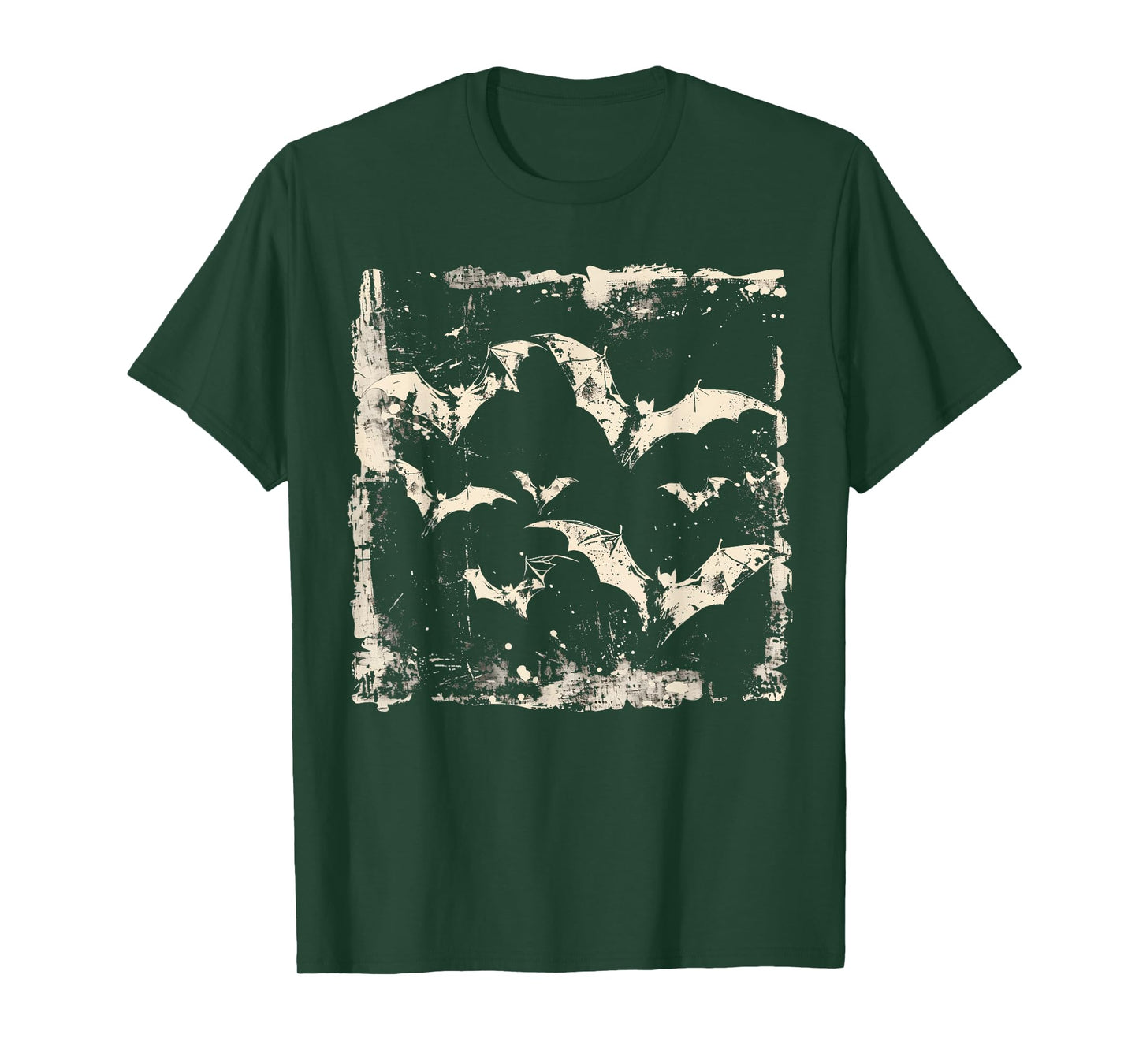 Bats Vampire Horror Spooky Scary Halloween Goth Aesthetic T-Shirt