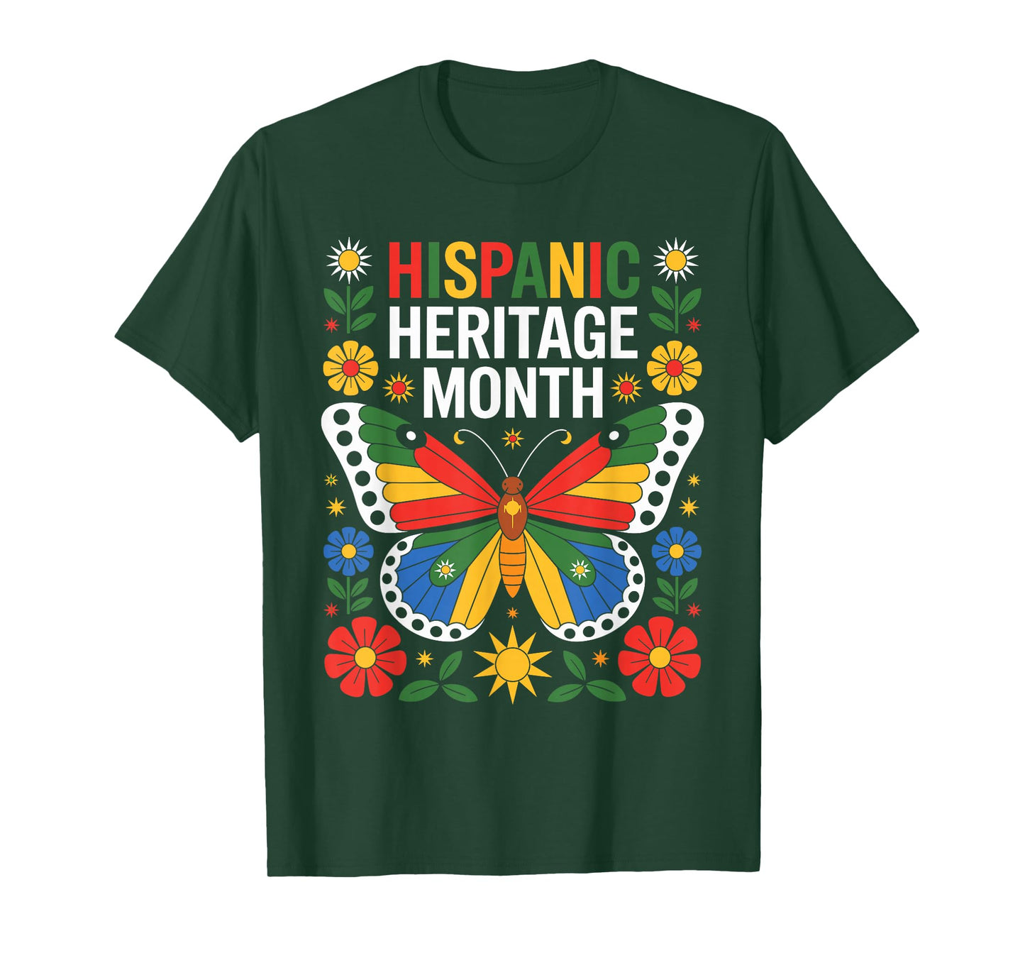 Hispanic Heritage Month All Countries T-Shirt