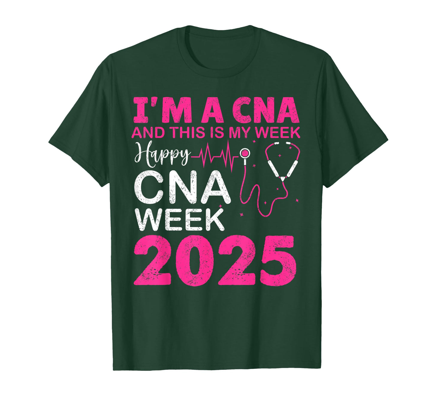 Happy CNA Week NURSE'S DAY CNA Life NURSE WEEK 2025 Women T-Shirt