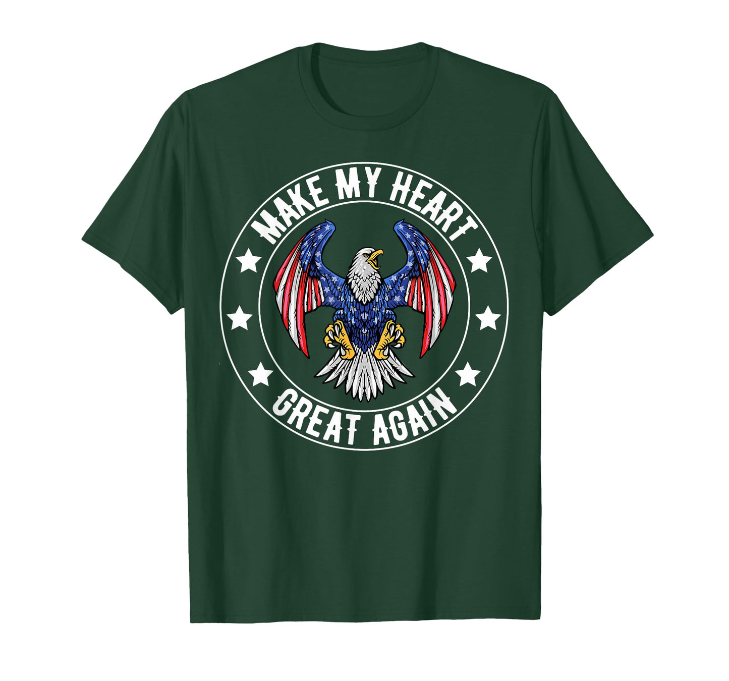 Make My Heart Great Again Funny Open Heart Surgery Recovery T-Shirt