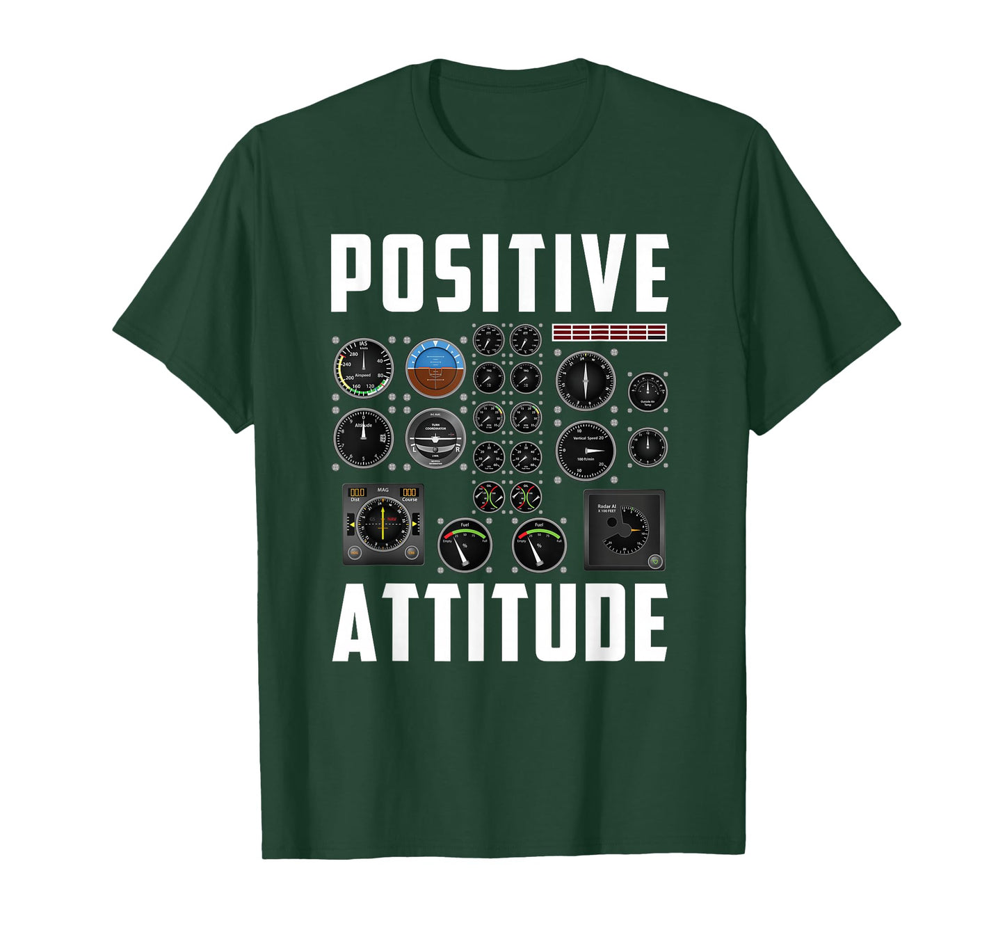 Positive Attitude Pilot T-Shirt