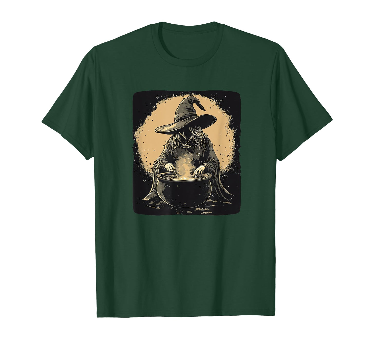 Nice Witch’s Funny Cauldron with Magic Potions T-Shirt
