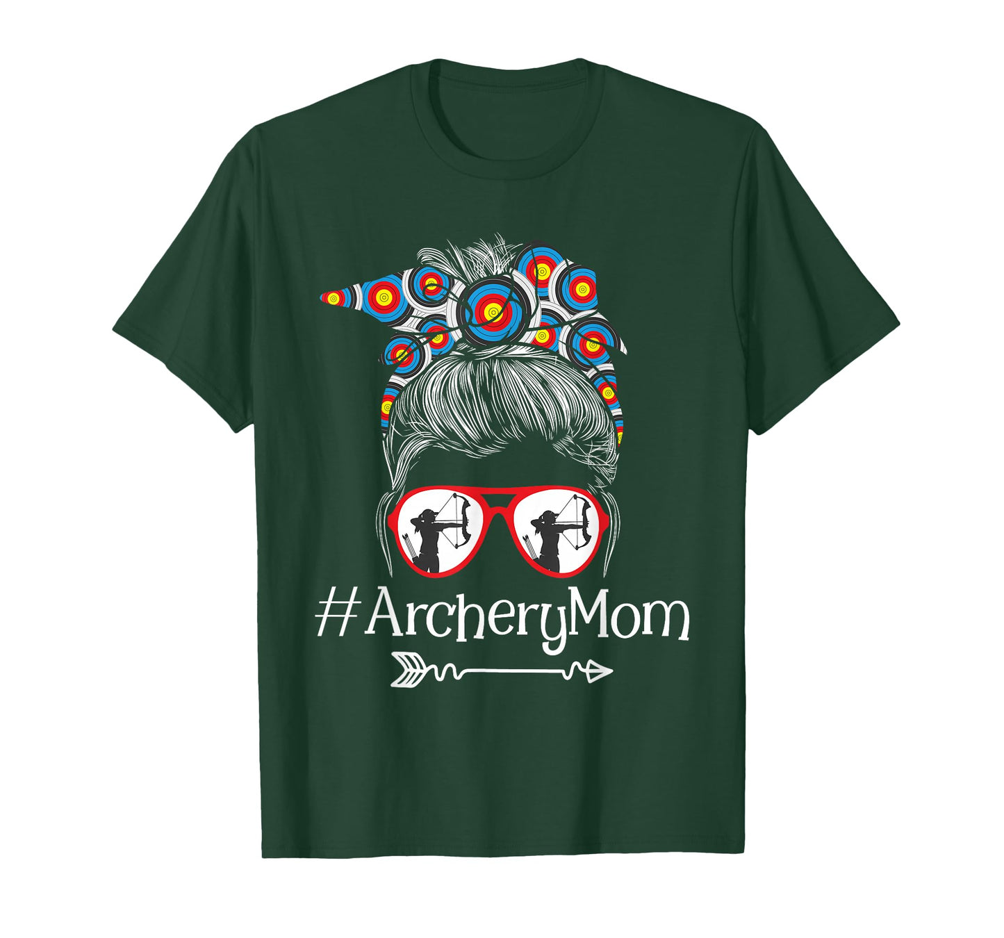 Archery Mom - Mothers Day Bowhunter Archer Bowman Bows T-Shirt Small