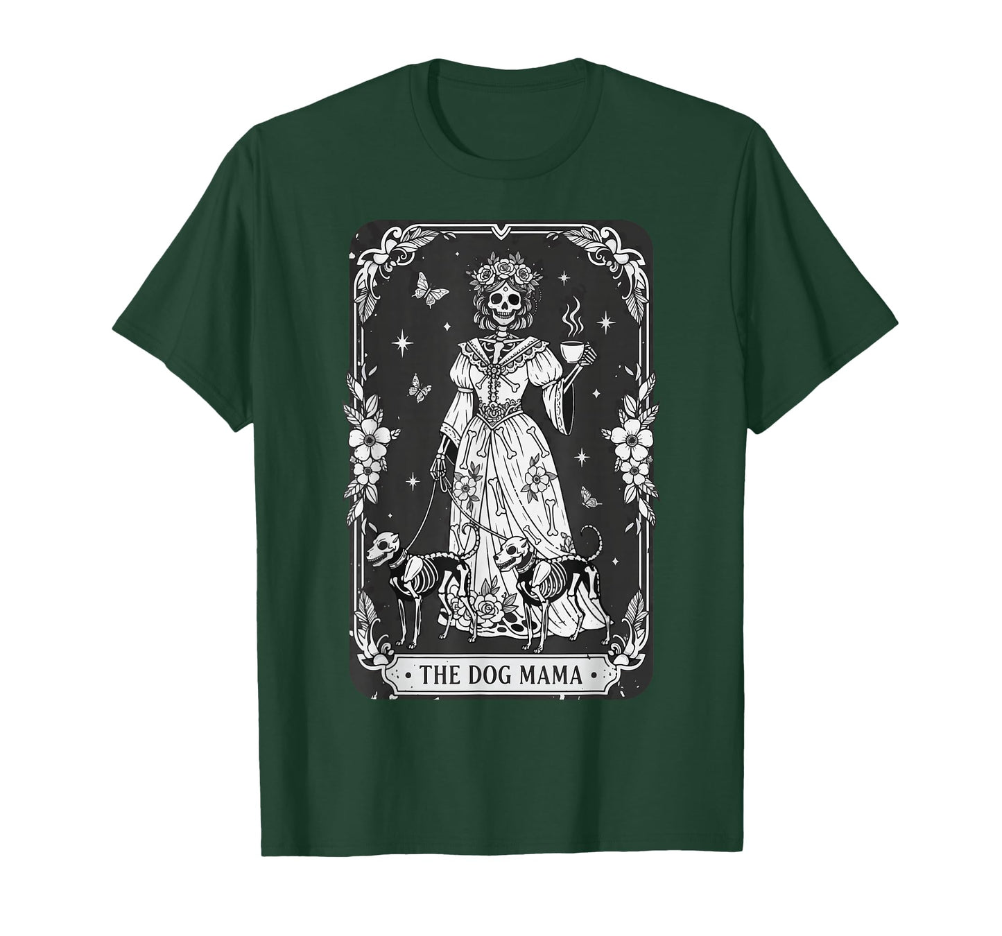 The Dog Mama Tarot Card T-Shirt