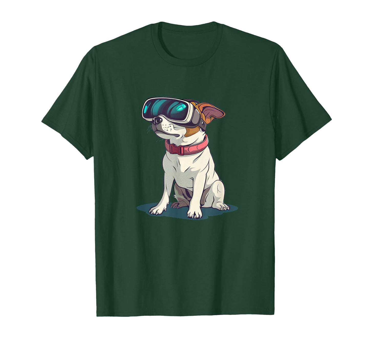 Virtual Reality Dog Graphic for an Amazing Style T-Shirt for Men Women Kids