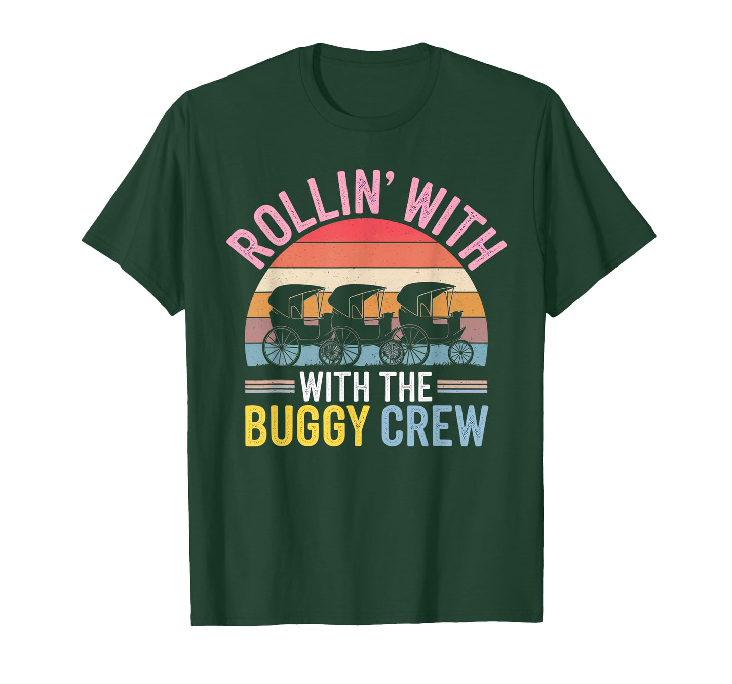 Amish Buggy – Classic Countryside Design T-Shirt