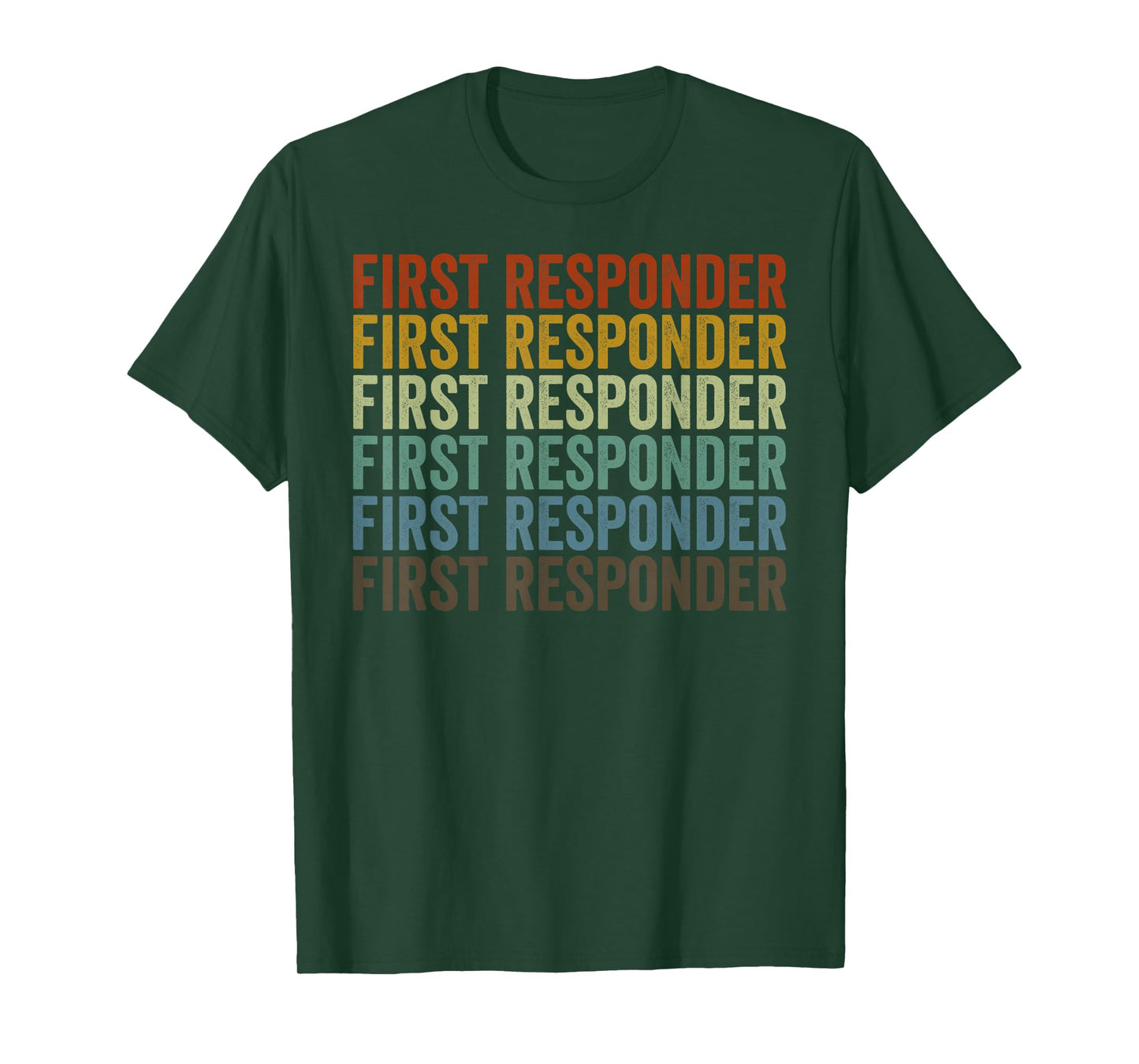 First Responder Retro T-Shirt